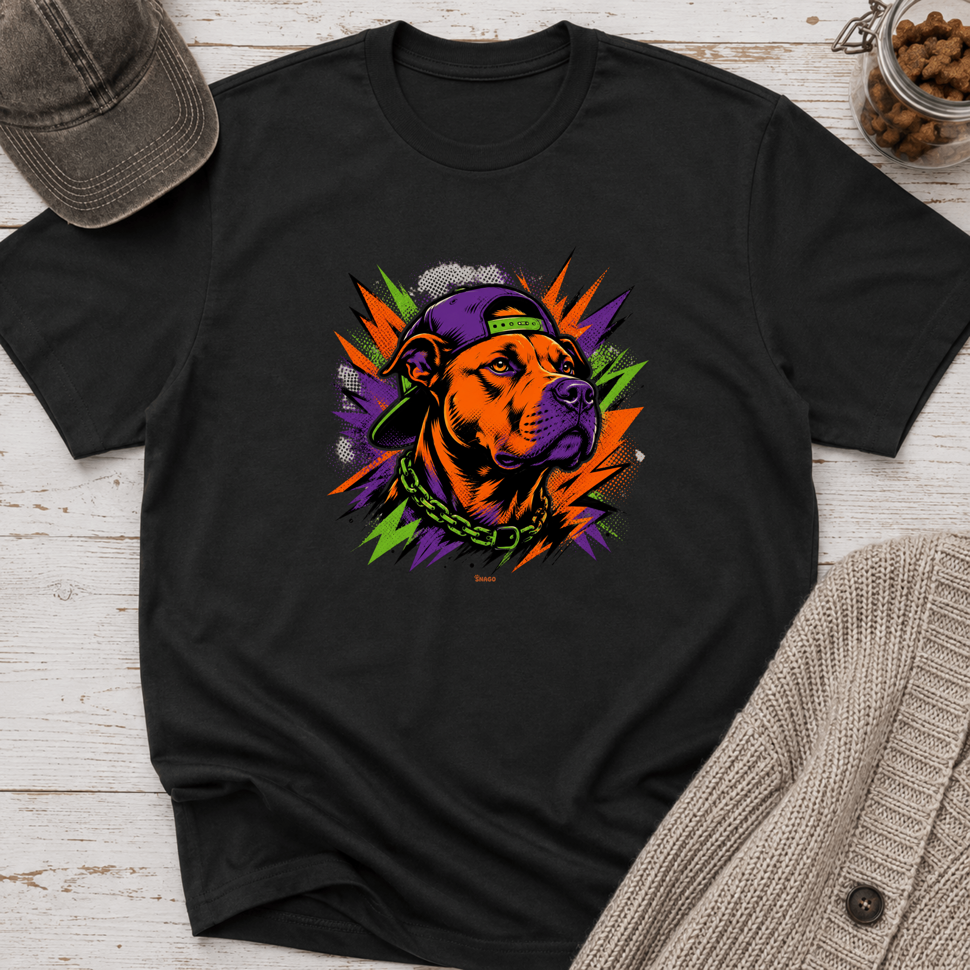 Snago T-Shirt DWA - Doggo With Attitude Dog and Cat Tees for Pet Parents