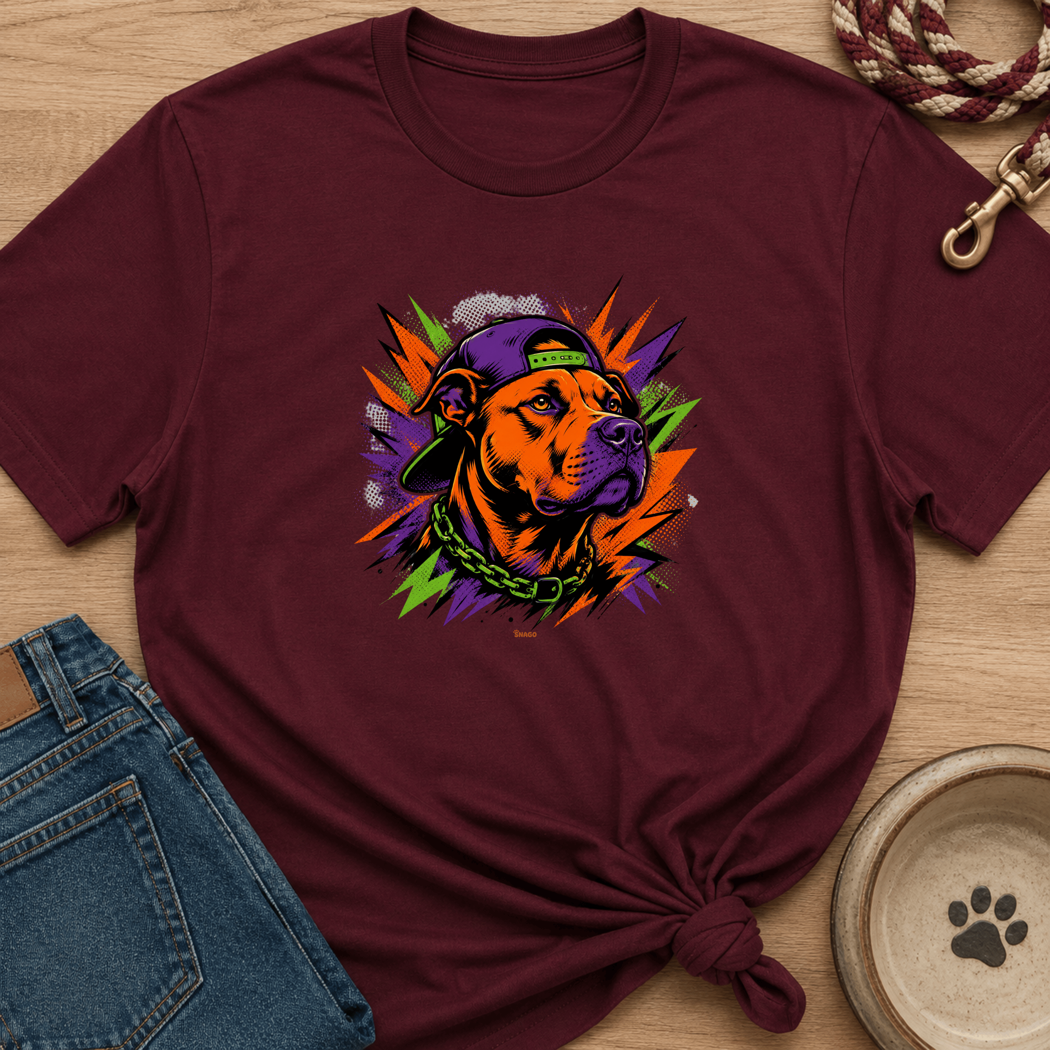 Snago T-Shirt DWA - Doggo With Attitude Dog and Cat Tees for Pet Parents