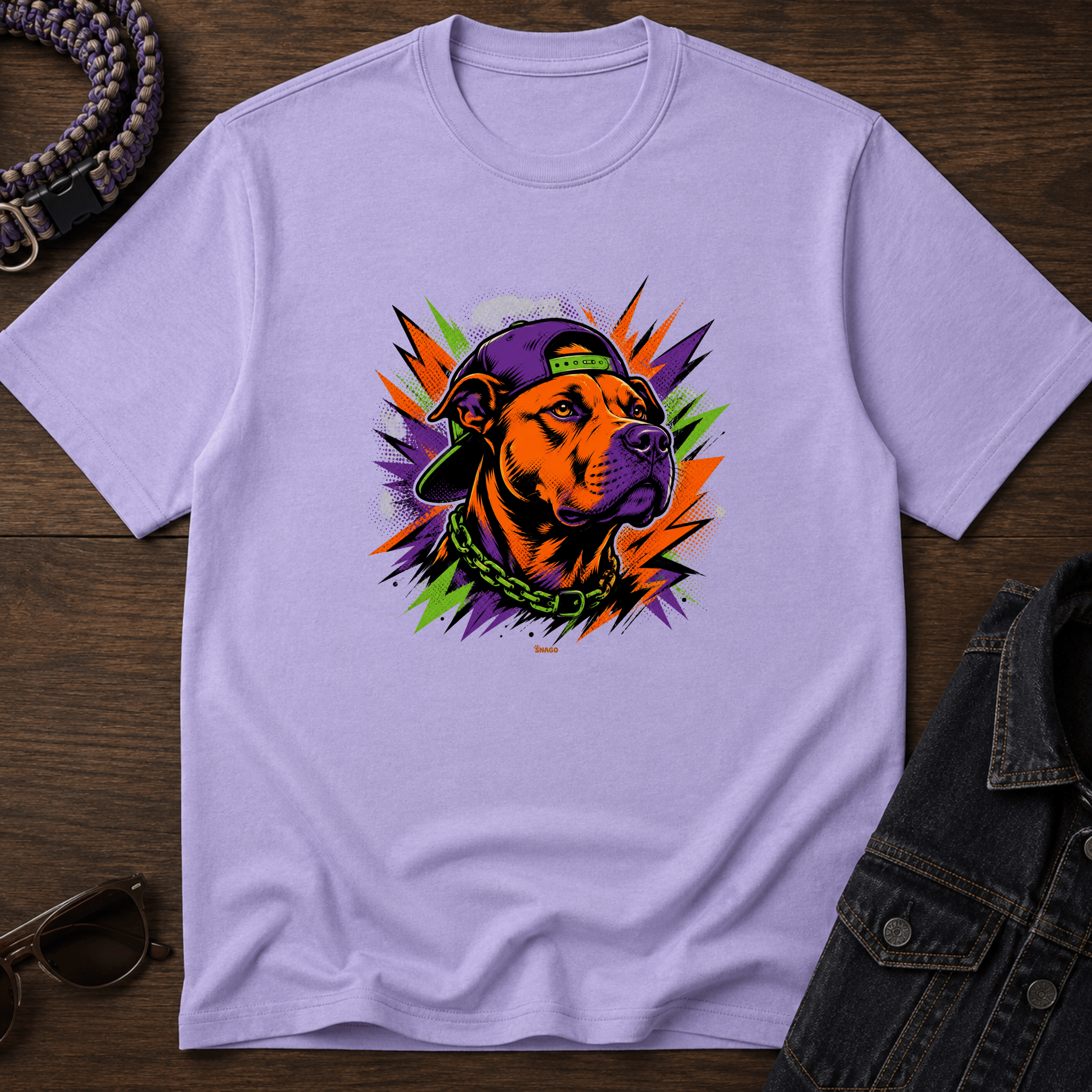 Snago T-Shirt DWA - Doggo With Attitude Dog and Cat Tees for Pet Parents