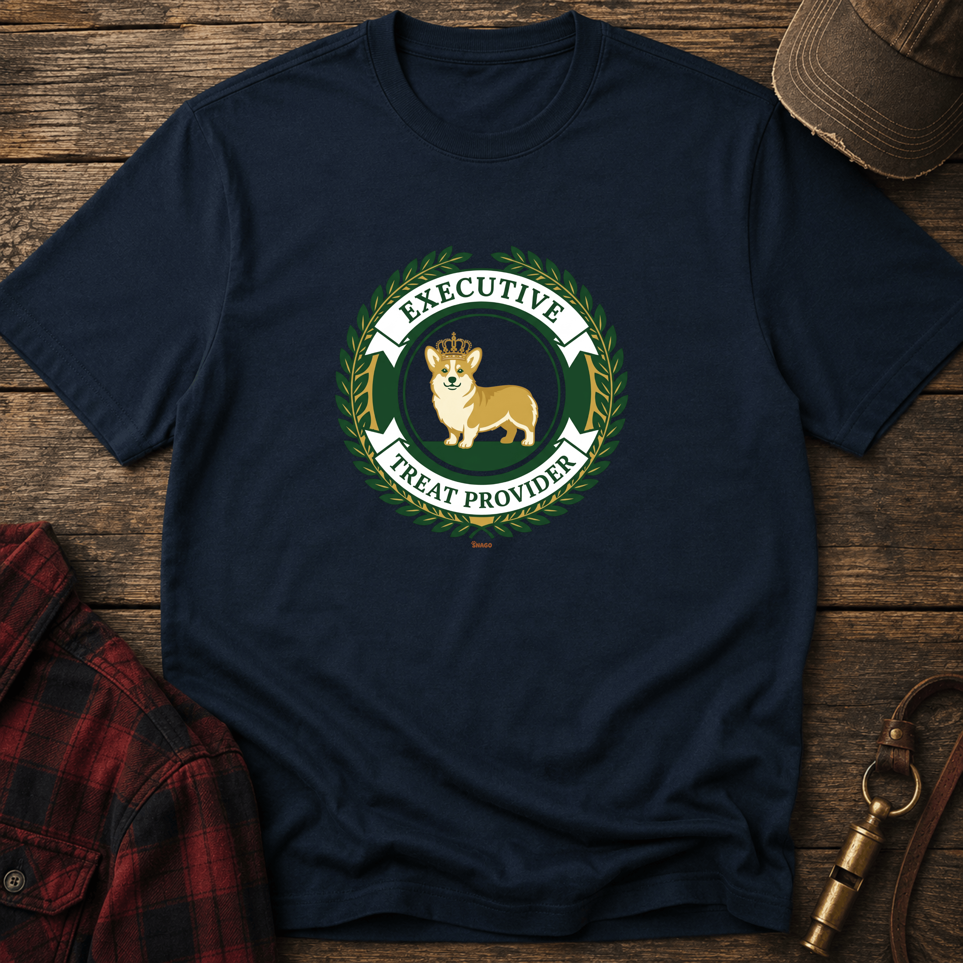 Snago T-Shirt Executive Treat Provider Dog and Cat Tees for Pet Parents