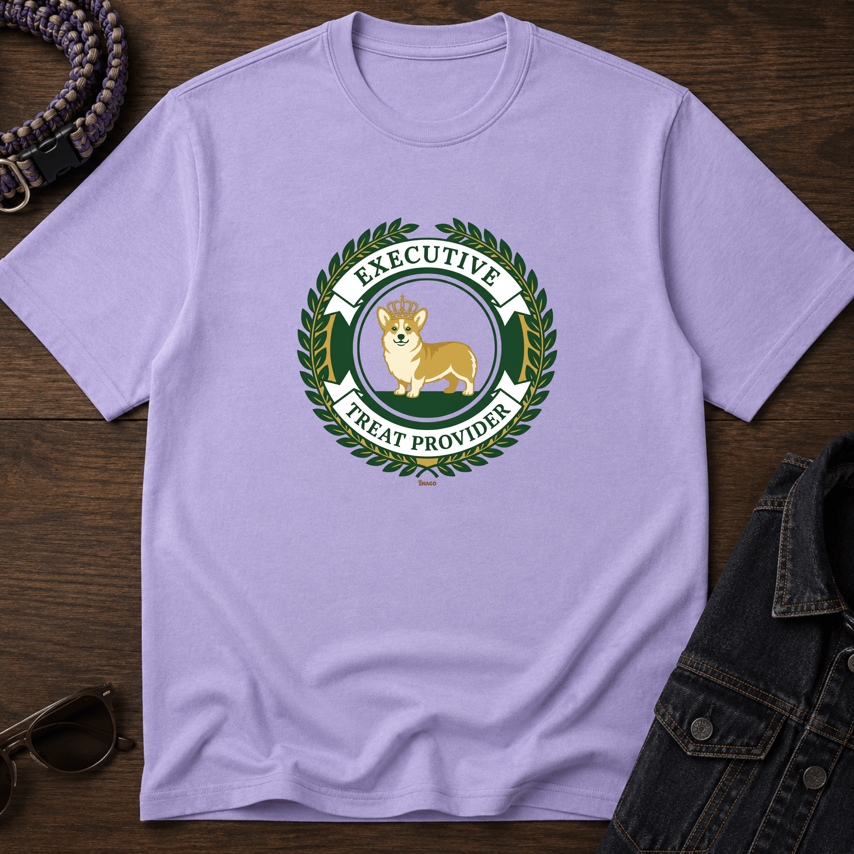 Snago T-Shirt Executive Treat Provider Dog and Cat Tees for Pet Parents