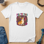 Snago T-Shirt Feel The Vibes Dog and Cat Tees for Pet Parents