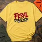 Snago T-Shirt Feral Dog's MOM Dog and Cat Tees for Pet Parents
