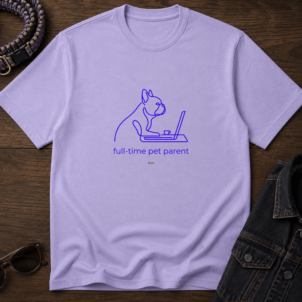 Snago T-Shirt Full Time Pet Parent Dog and Cat Tees for Pet Parents