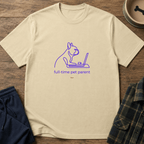 Snago T-Shirt Full Time Pet Parent Dog and Cat Tees for Pet Parents