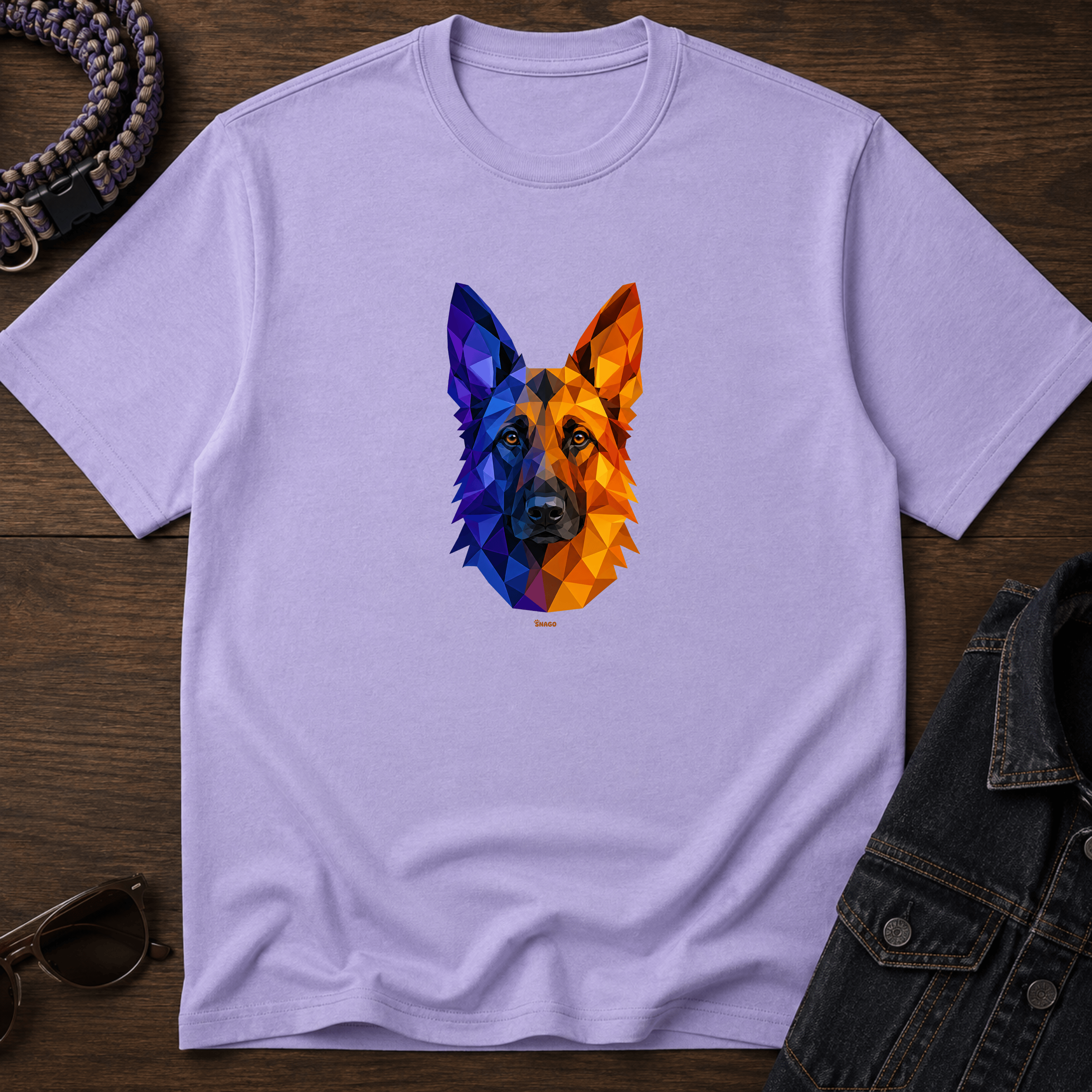Snago T-Shirt Geometric Doggo Dog and Cat Tees for Pet Parents