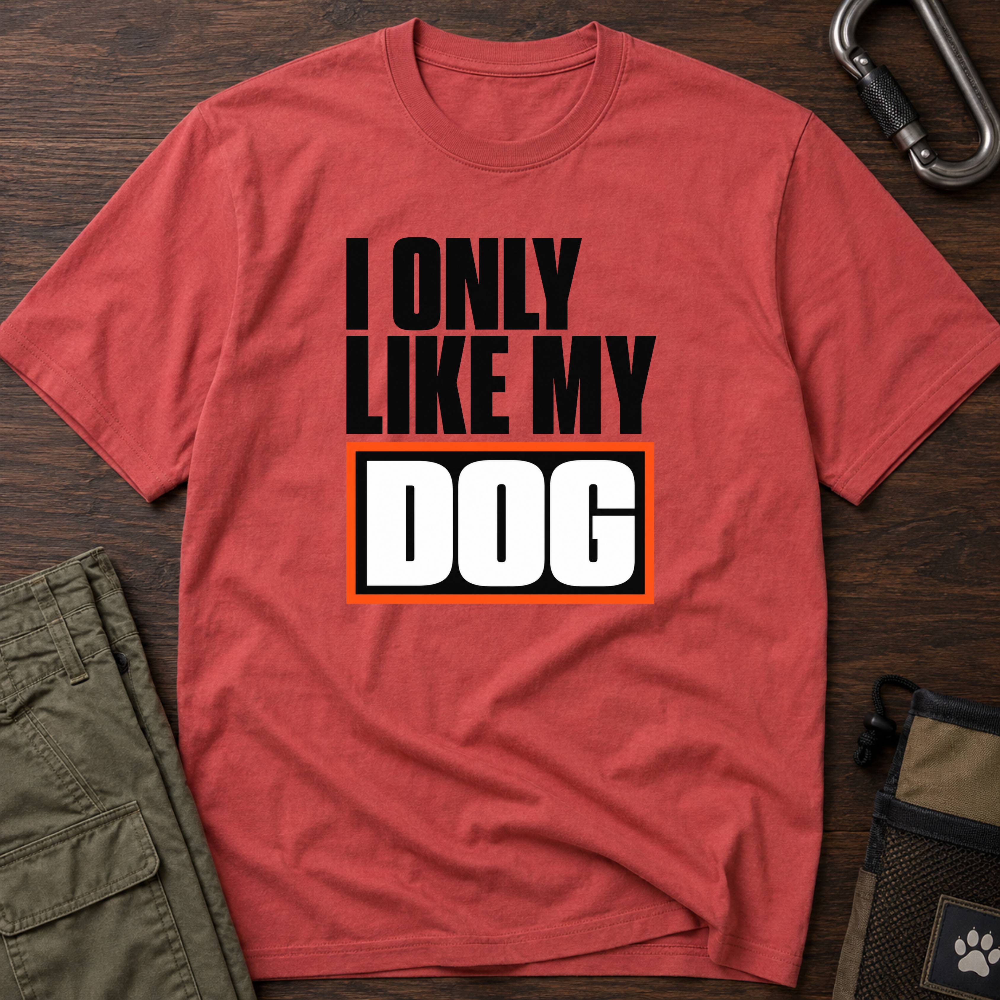Snago T-Shirt I Like My DOG Dog and Cat Tees for Pet Parents