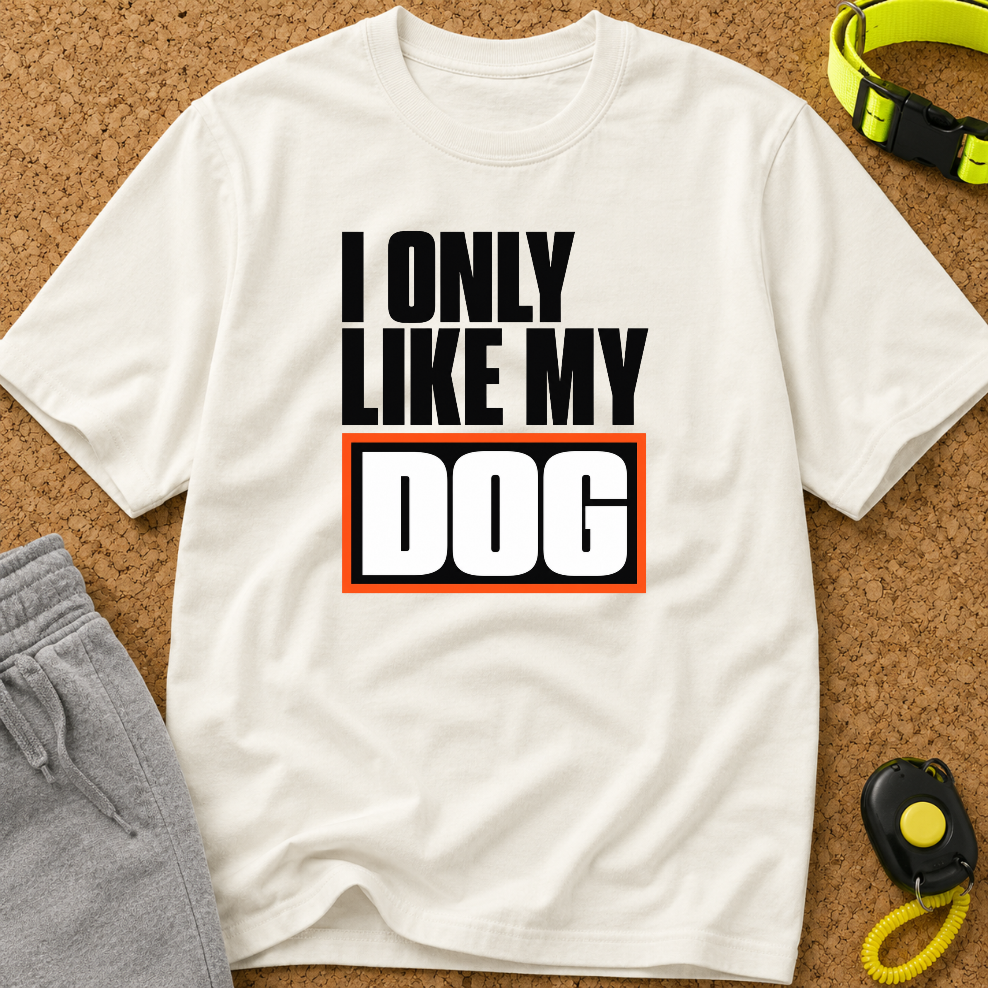 Snago T-Shirt I Like My DOG Dog and Cat Tees for Pet Parents