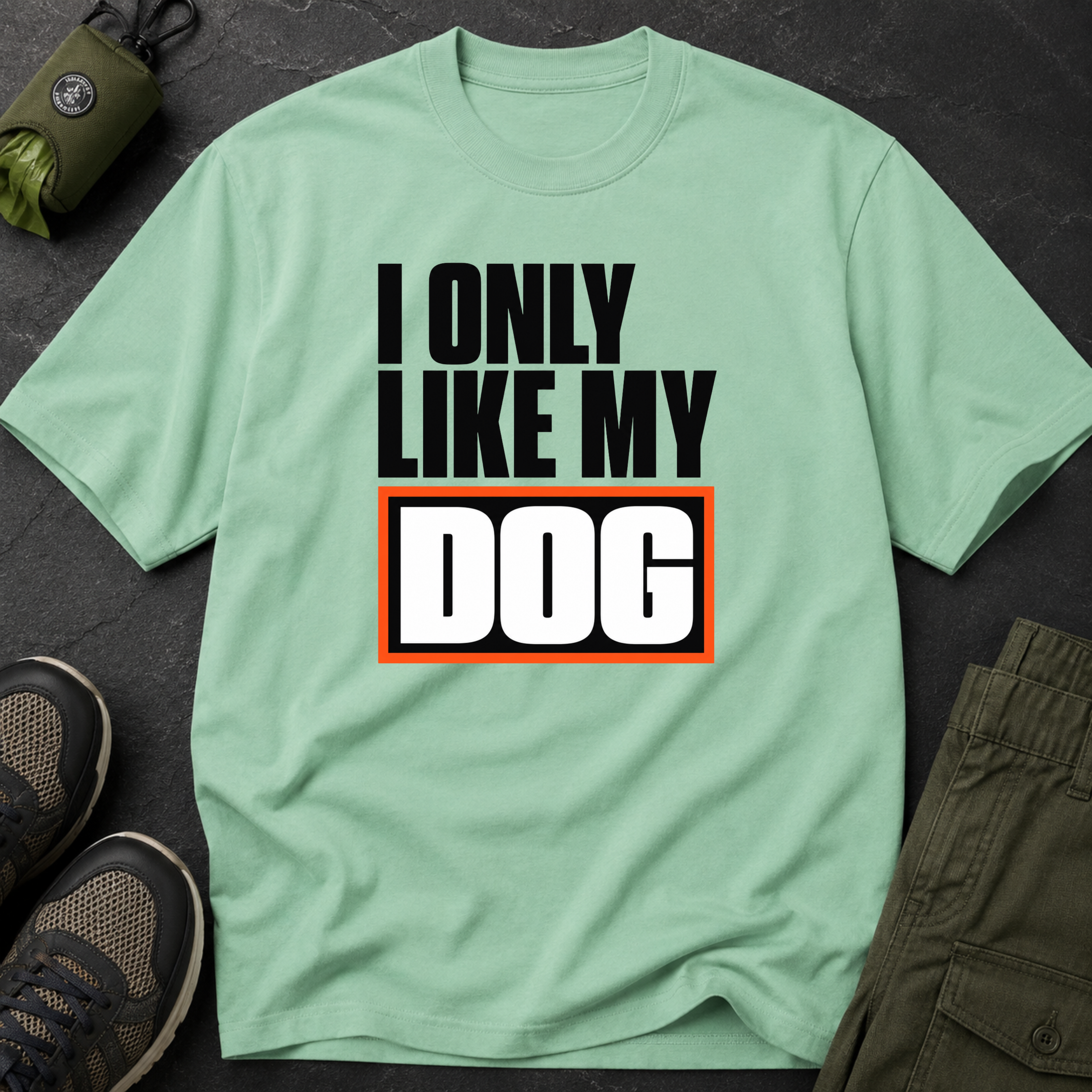 Snago T-Shirt I Like My DOG Dog and Cat Tees for Pet Parents