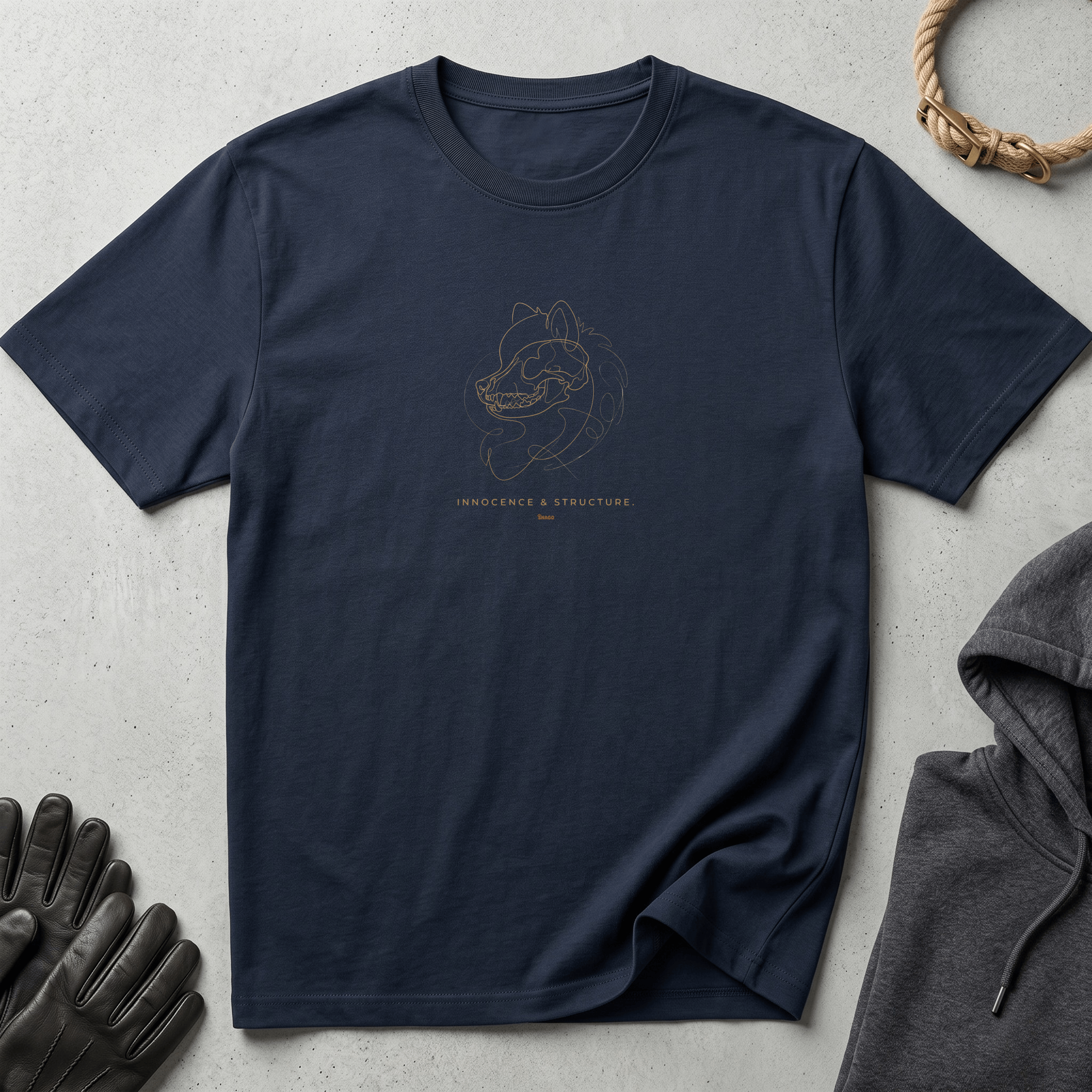 Snago T-Shirt Innocence and Structure Dog and Cat Tees for Pet Parents