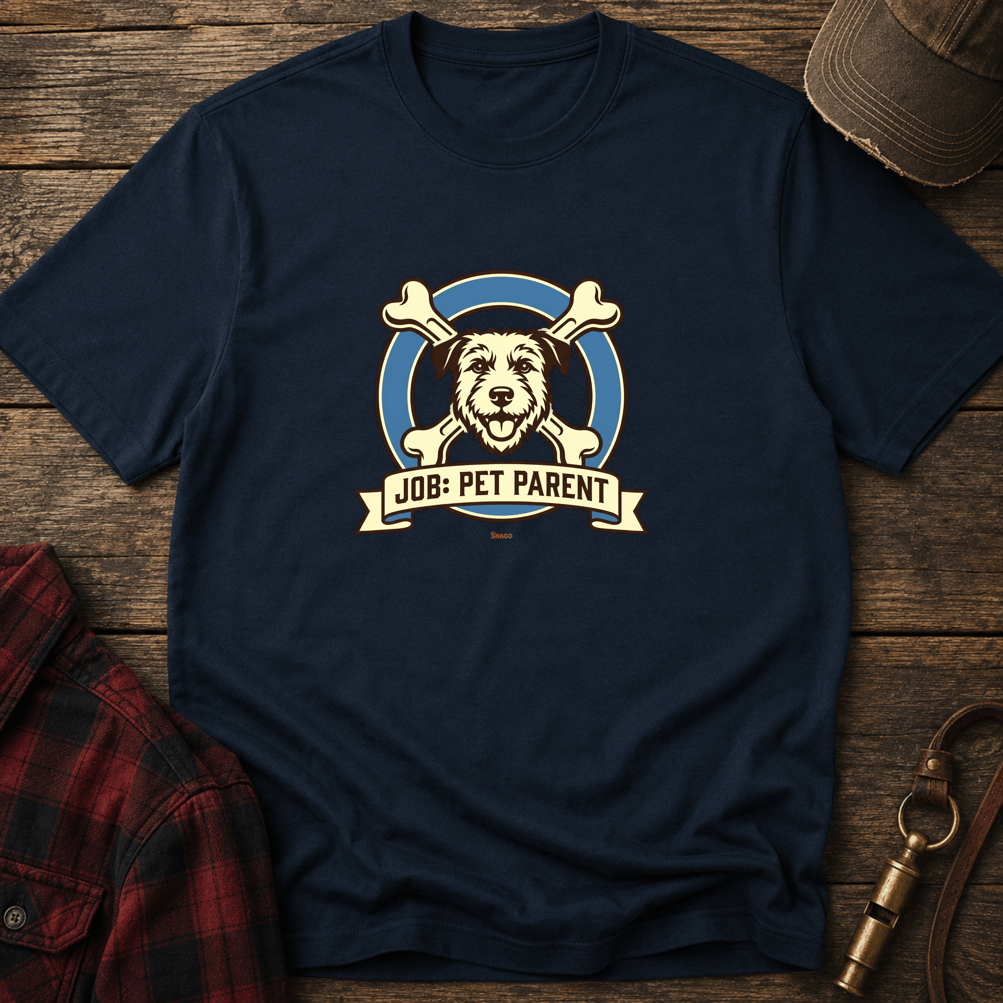 Snago T-Shirt Job: Pet Parent Dog and Cat Tees for Pet Parents