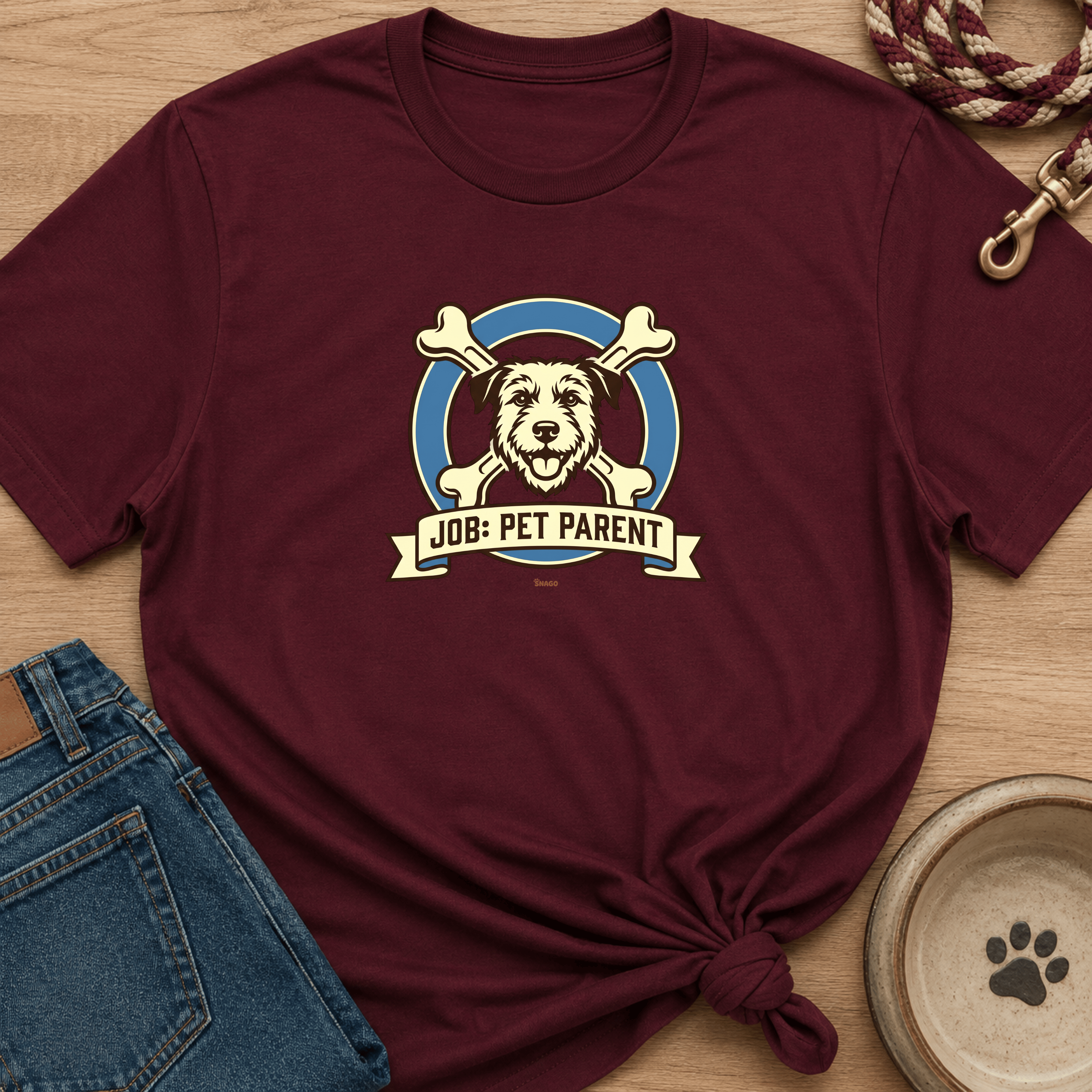 Snago T-Shirt Job: Pet Parent Dog and Cat Tees for Pet Parents