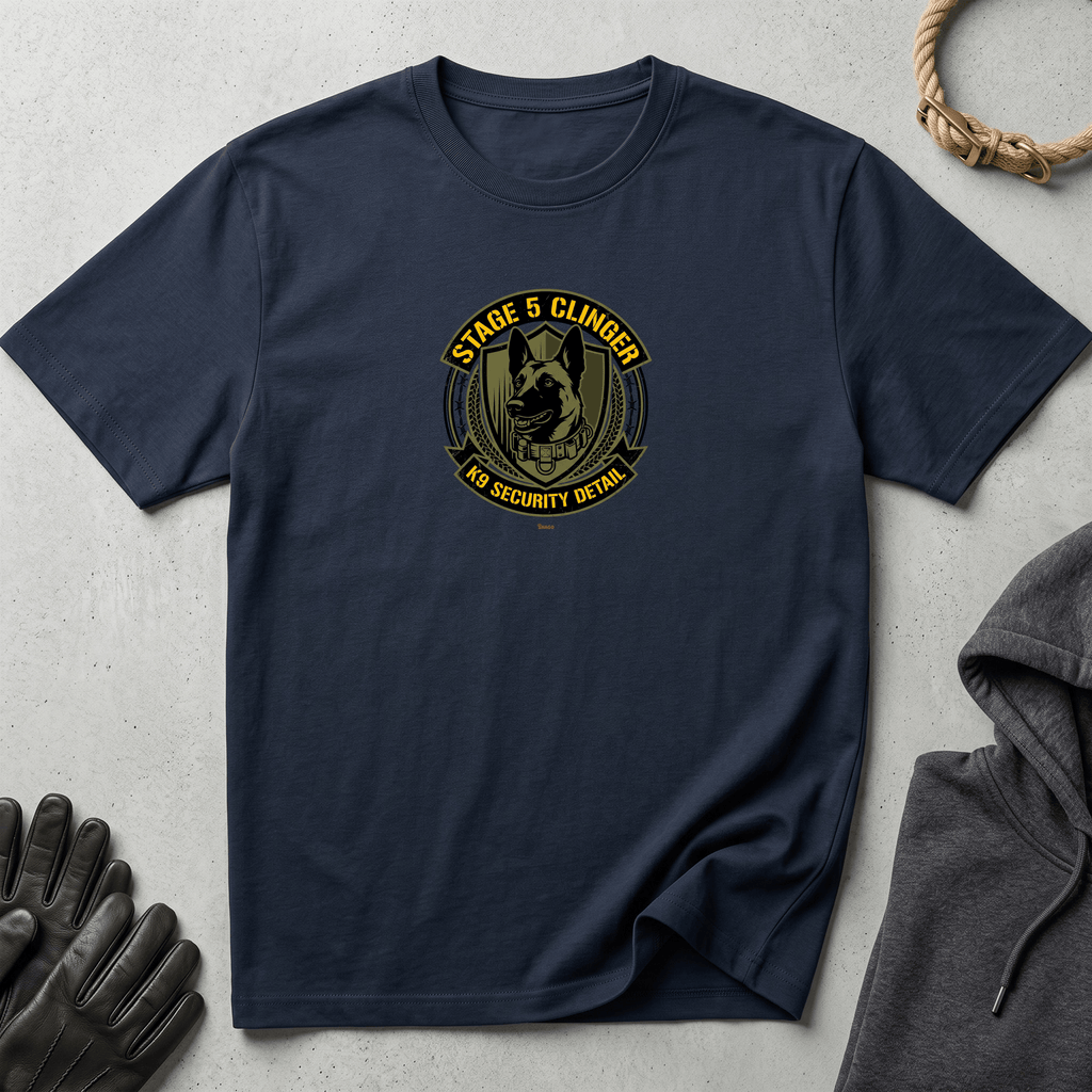 Snago T-Shirt K9 Security Detail Dog and Cat Tees for Pet Parents