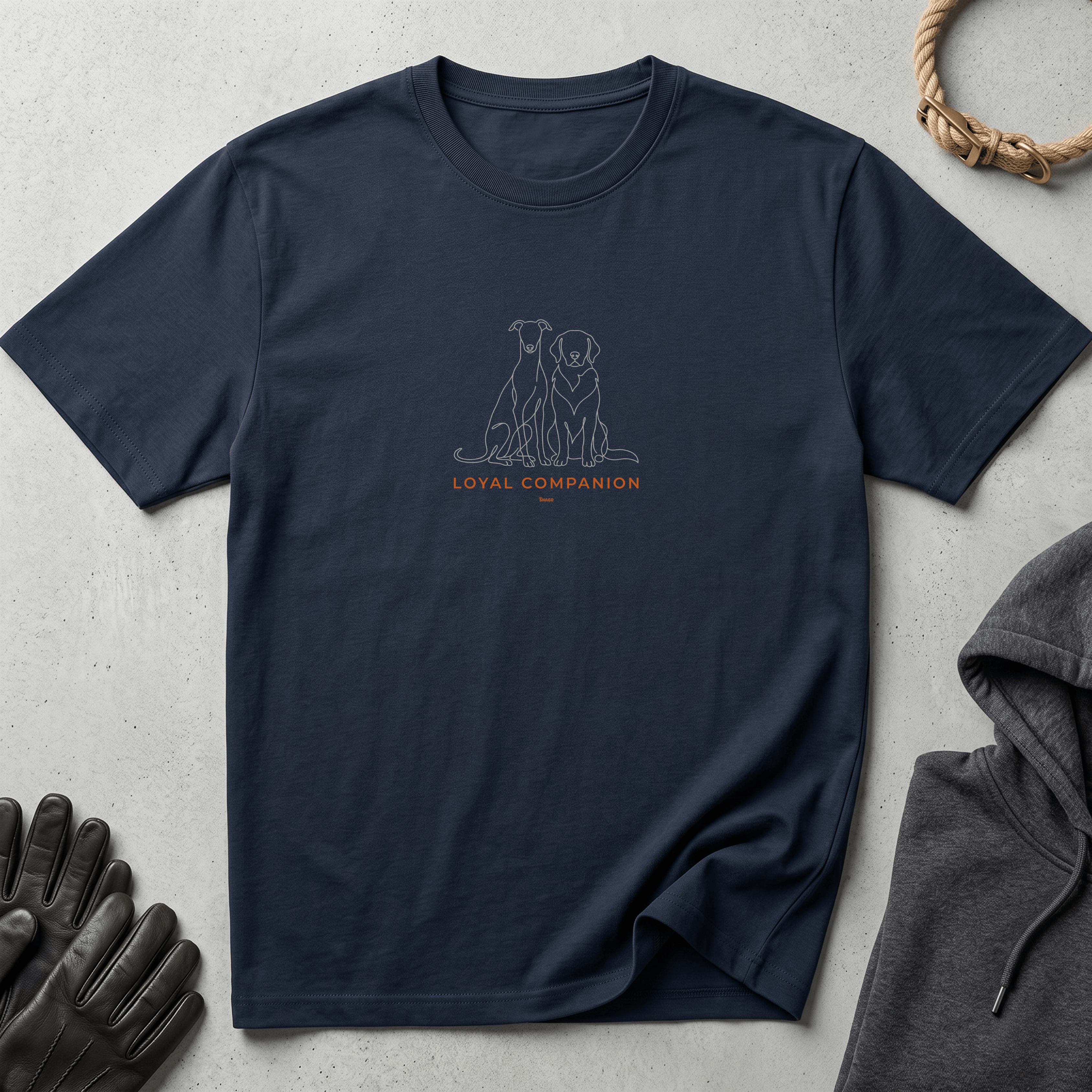 Snago T-Shirt Loyal Companion Dog and Cat Tees for Pet Parents