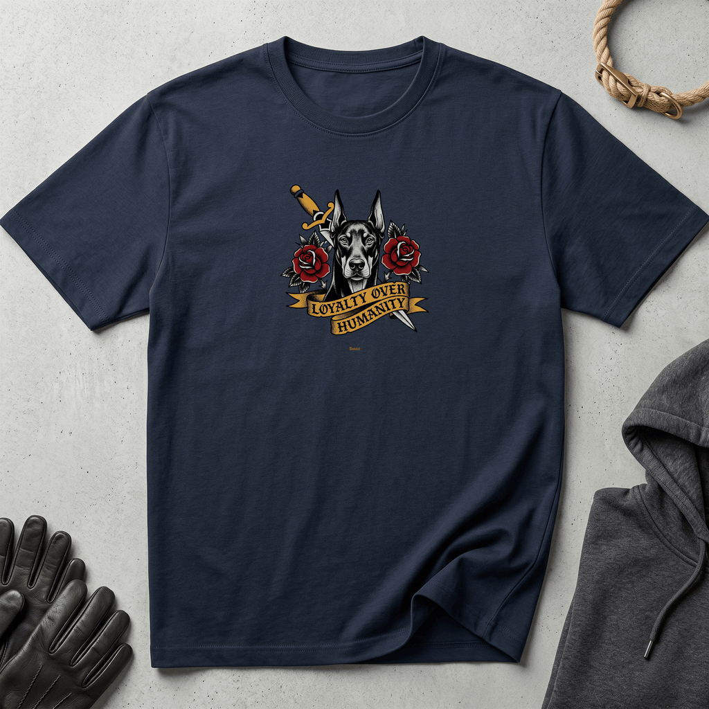 Snago T-Shirt Loyalty Over Humanity Dog and Cat Tees for Pet Parents
