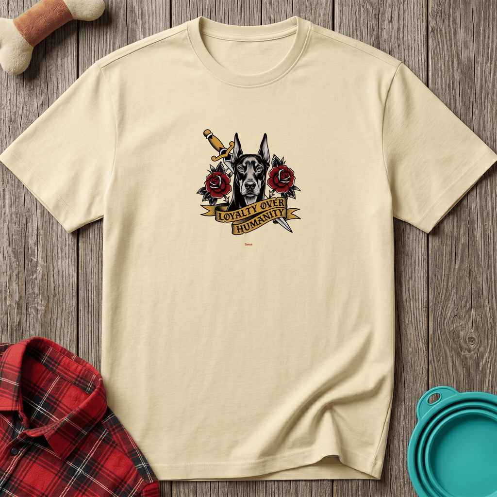 Snago T-Shirt Loyalty Over Humanity Dog and Cat Tees for Pet Parents