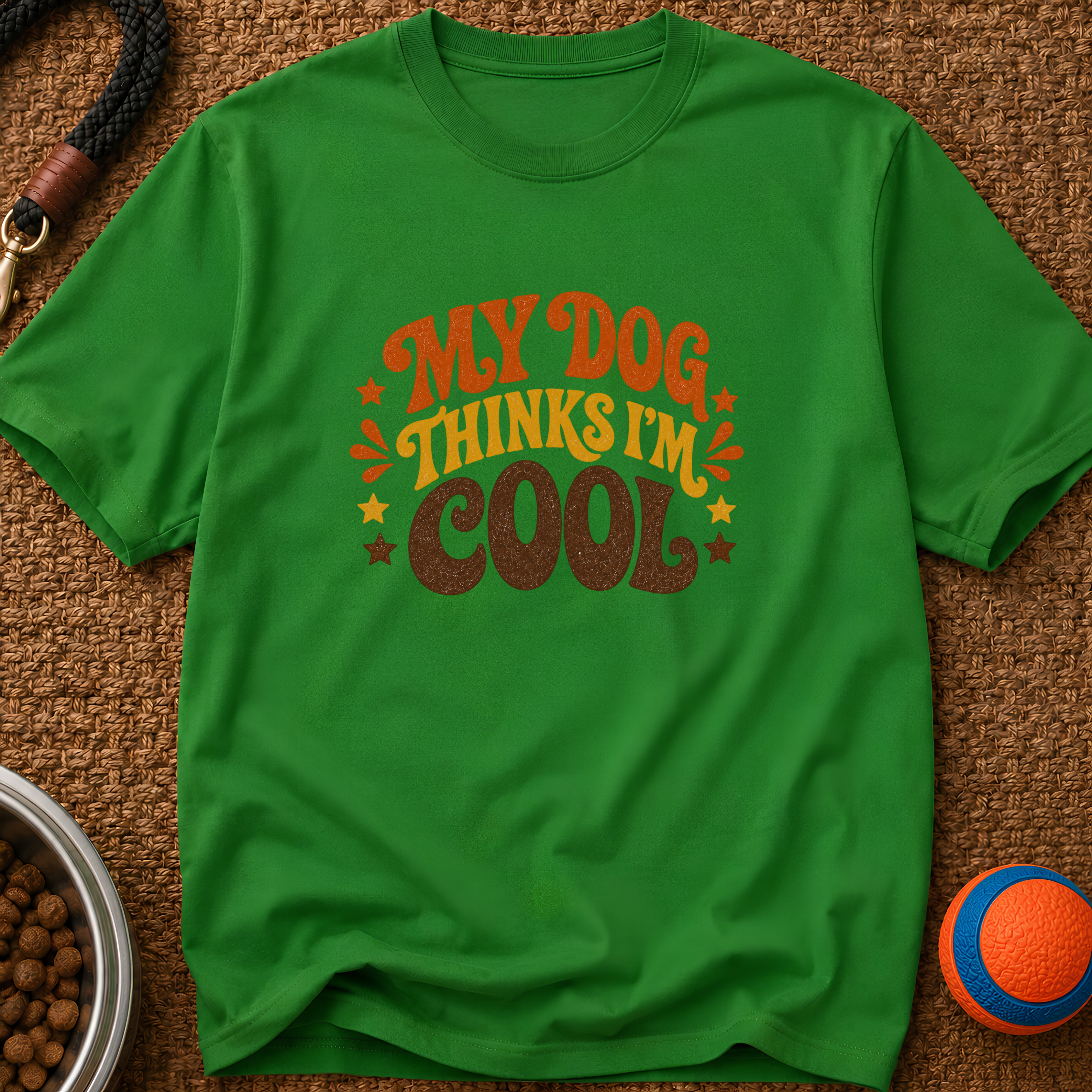 Snago T-Shirt My Dog Thinks I'm Cool Dog and Cat Tees for Pet Parents