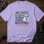Snago T-Shirt My Dog Treats Are Non Negotiable Dog and Cat Tees for Pet Parents