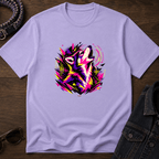 Snago T-Shirt Neon Howl Dog and Cat Tees for Pet Parents