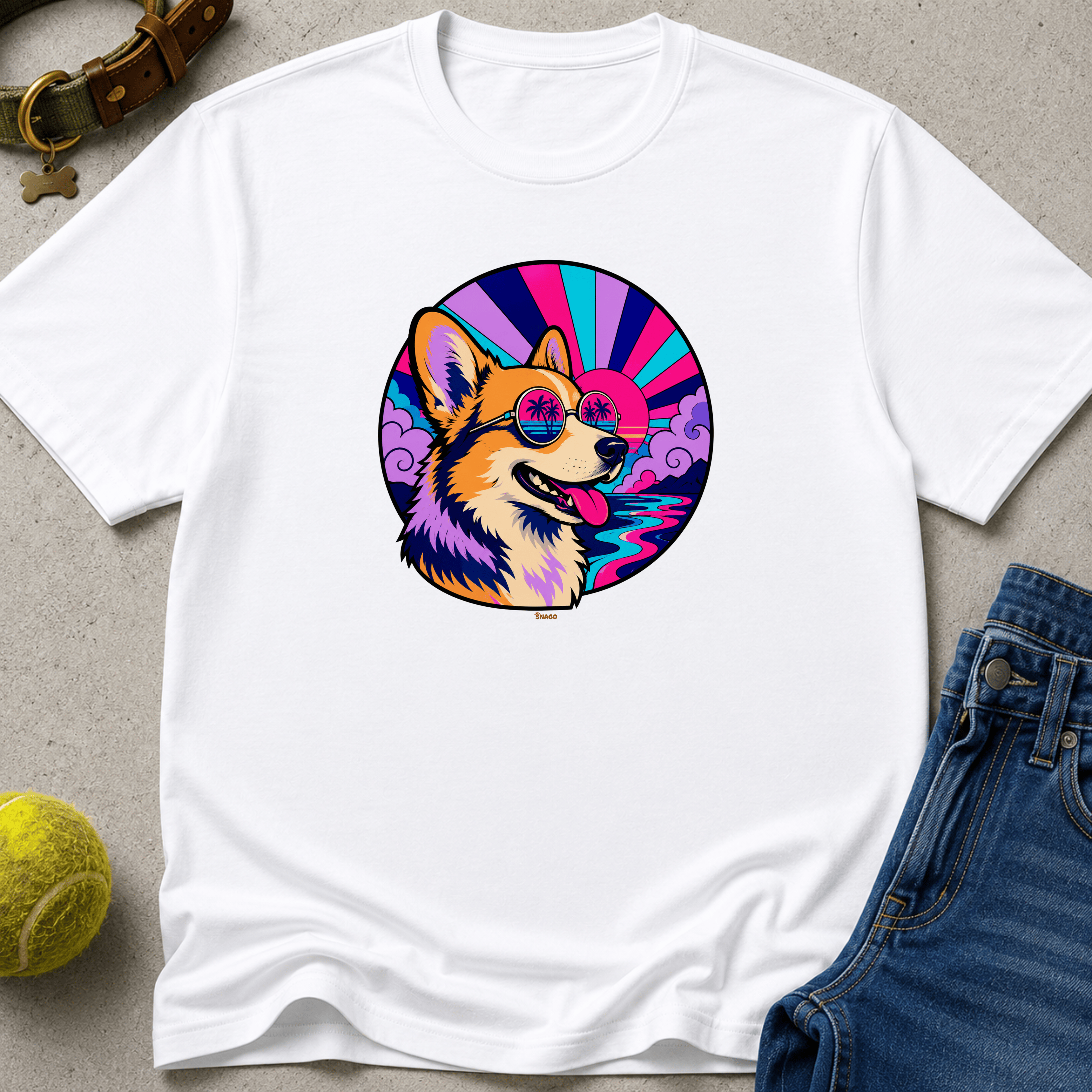 Snago T-Shirt New Cool Dog and Cat Tees for Pet Parents