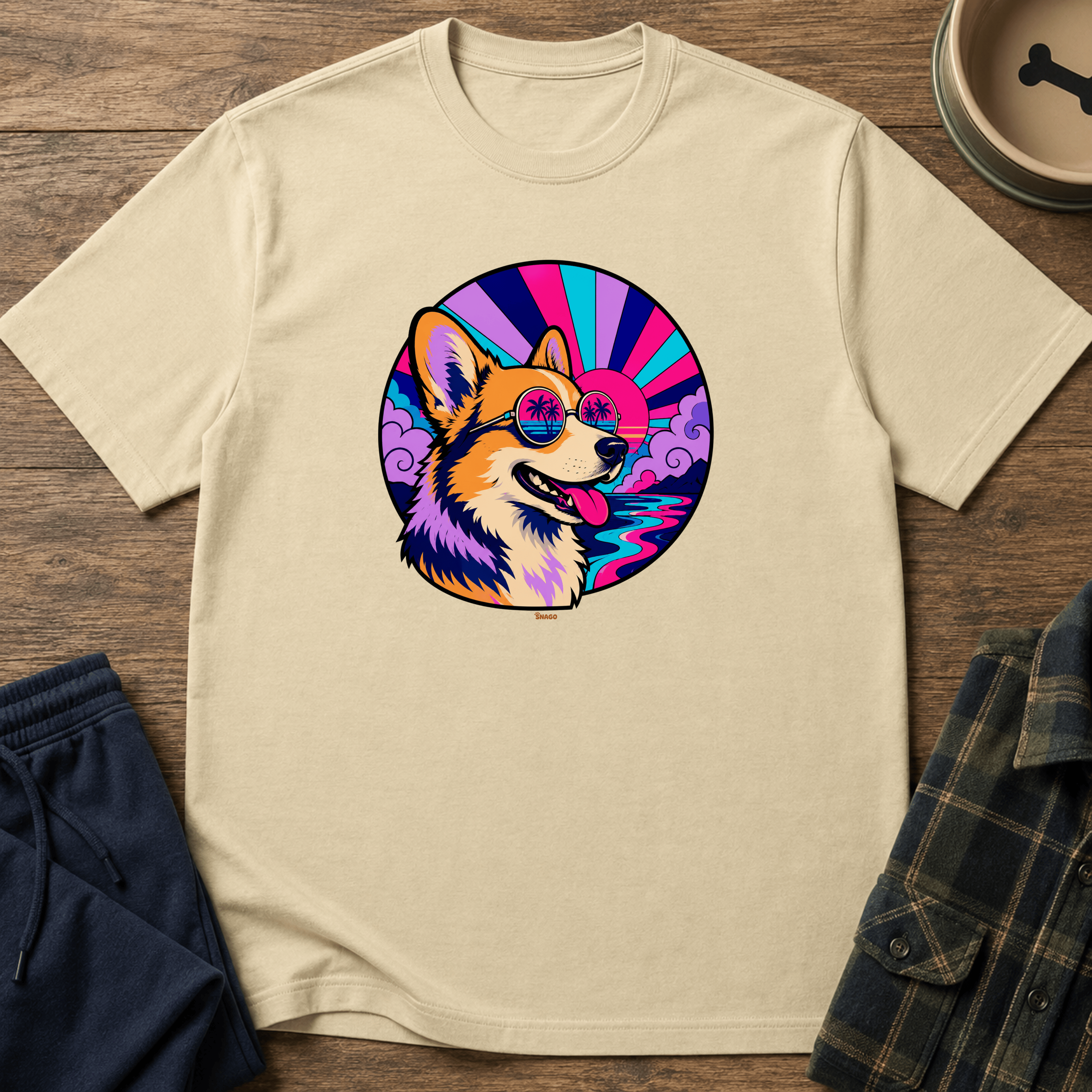 Snago T-Shirt New Cool Dog and Cat Tees for Pet Parents