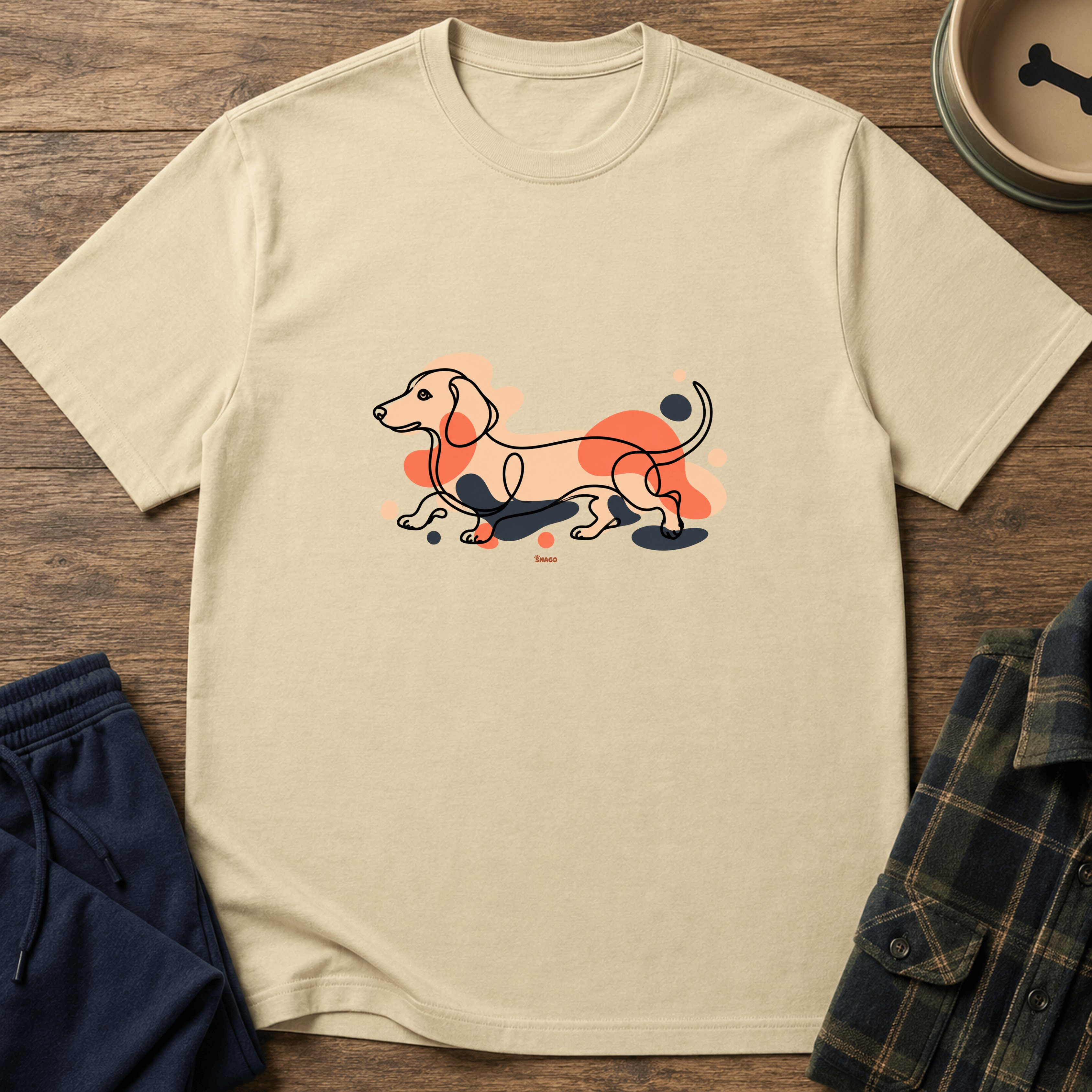 Snago T-Shirt Not Posing A Threat Dog and Cat Tees for Pet Parents