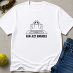 Snago T-Shirt PAW-JECT Manager Dog and Cat Tees for Pet Parents