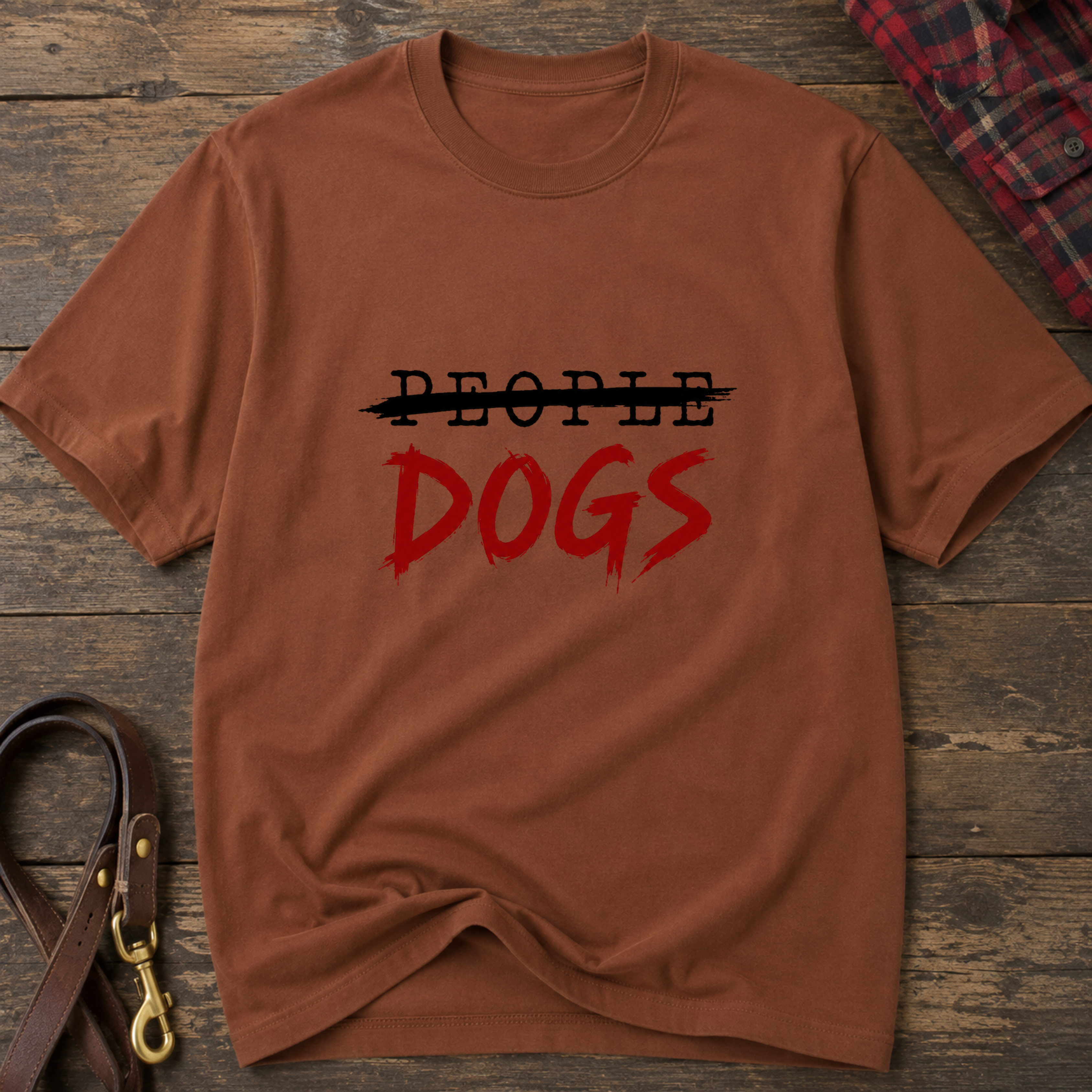 Snago T-Shirt People - No, Dogs - Yes Dog and Cat Tees for Pet Parents