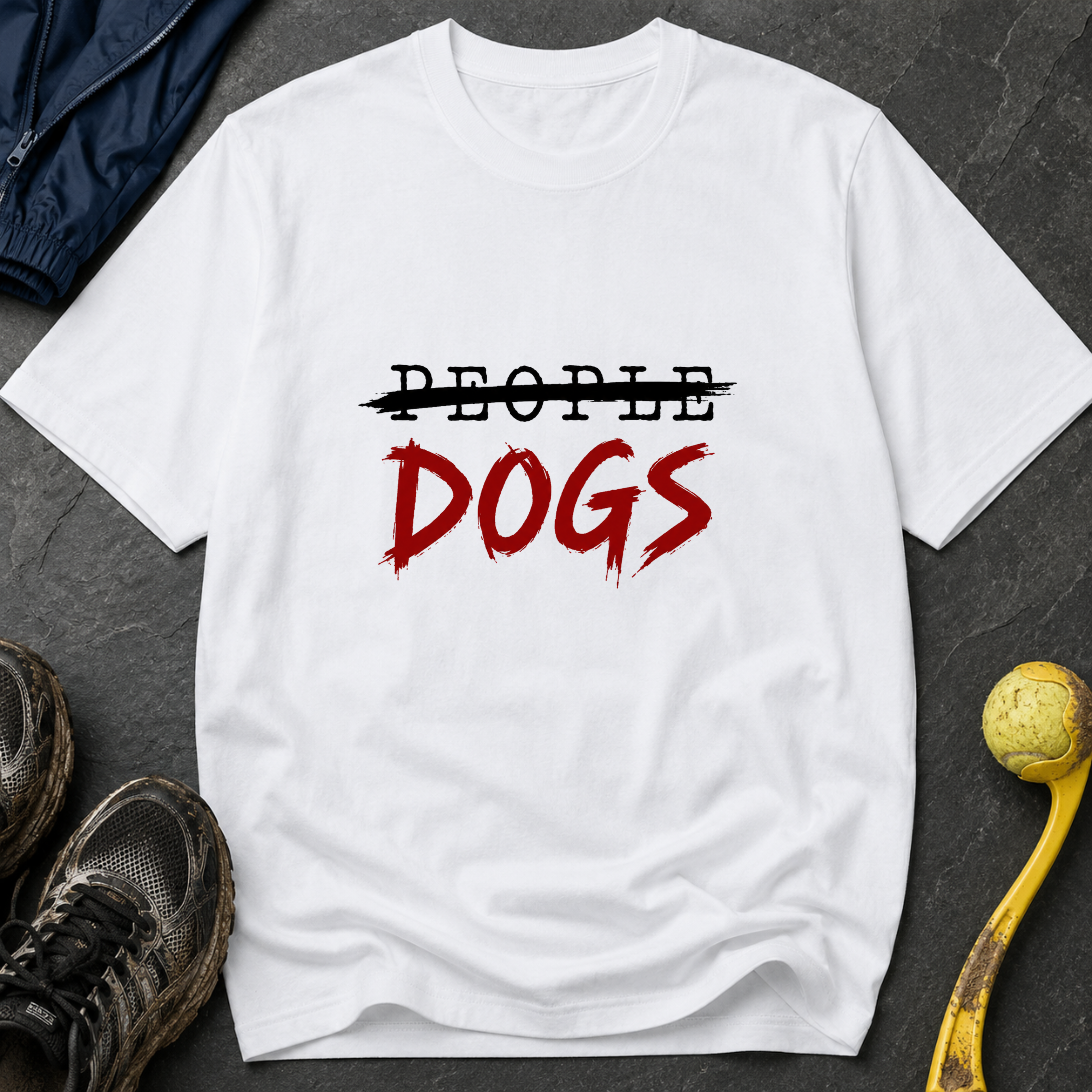 Snago T-Shirt People - No, Dogs - Yes Dog and Cat Tees for Pet Parents