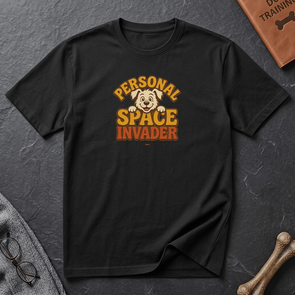 Snago T-Shirt Personal Space Invader Dog and Cat Tees for Pet Parents