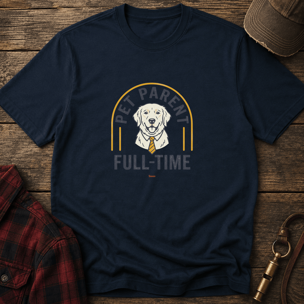 Snago T-Shirt Pet Parent - Full Time Dog and Cat Tees for Pet Parents