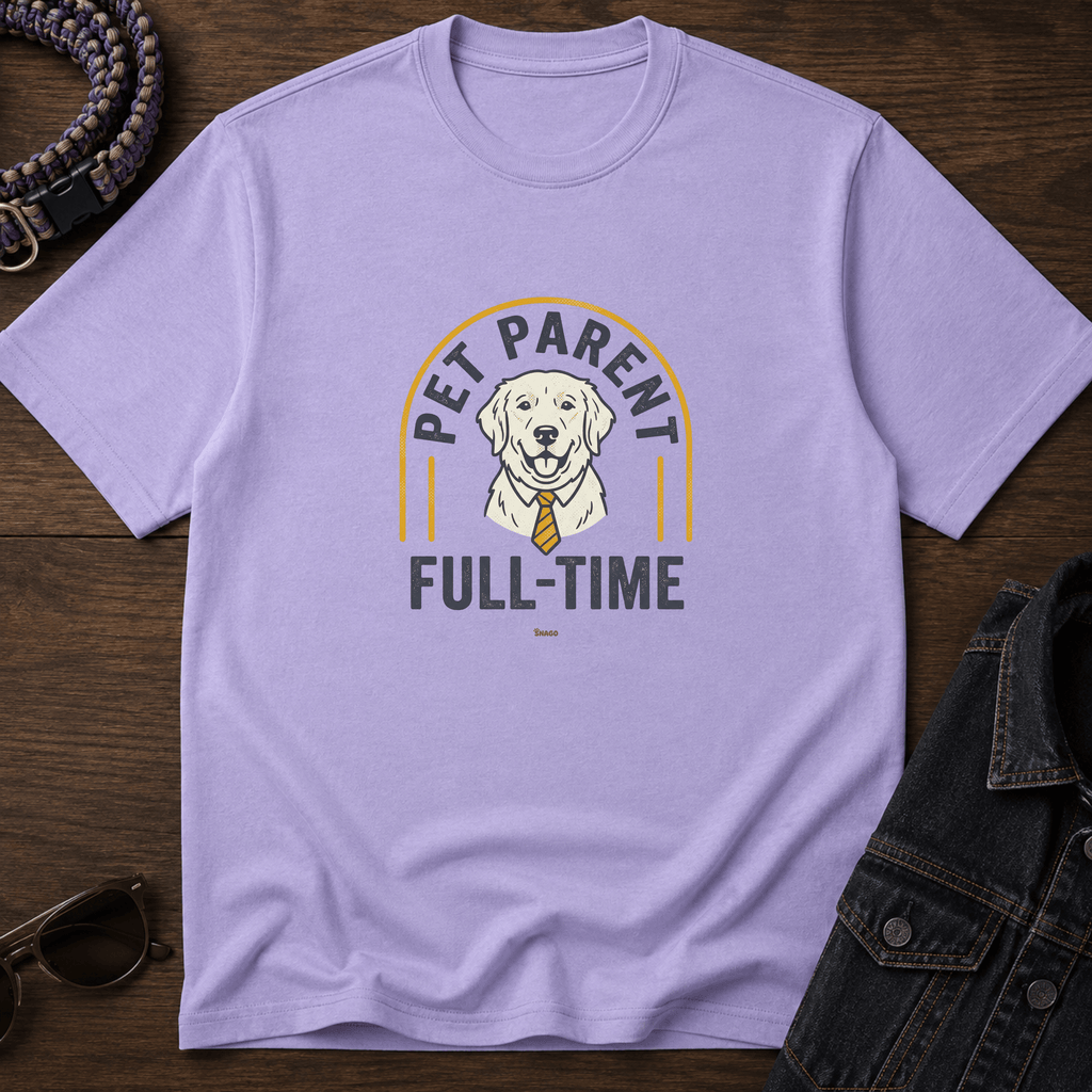 Snago T-Shirt Pet Parent - Full Time Dog and Cat Tees for Pet Parents