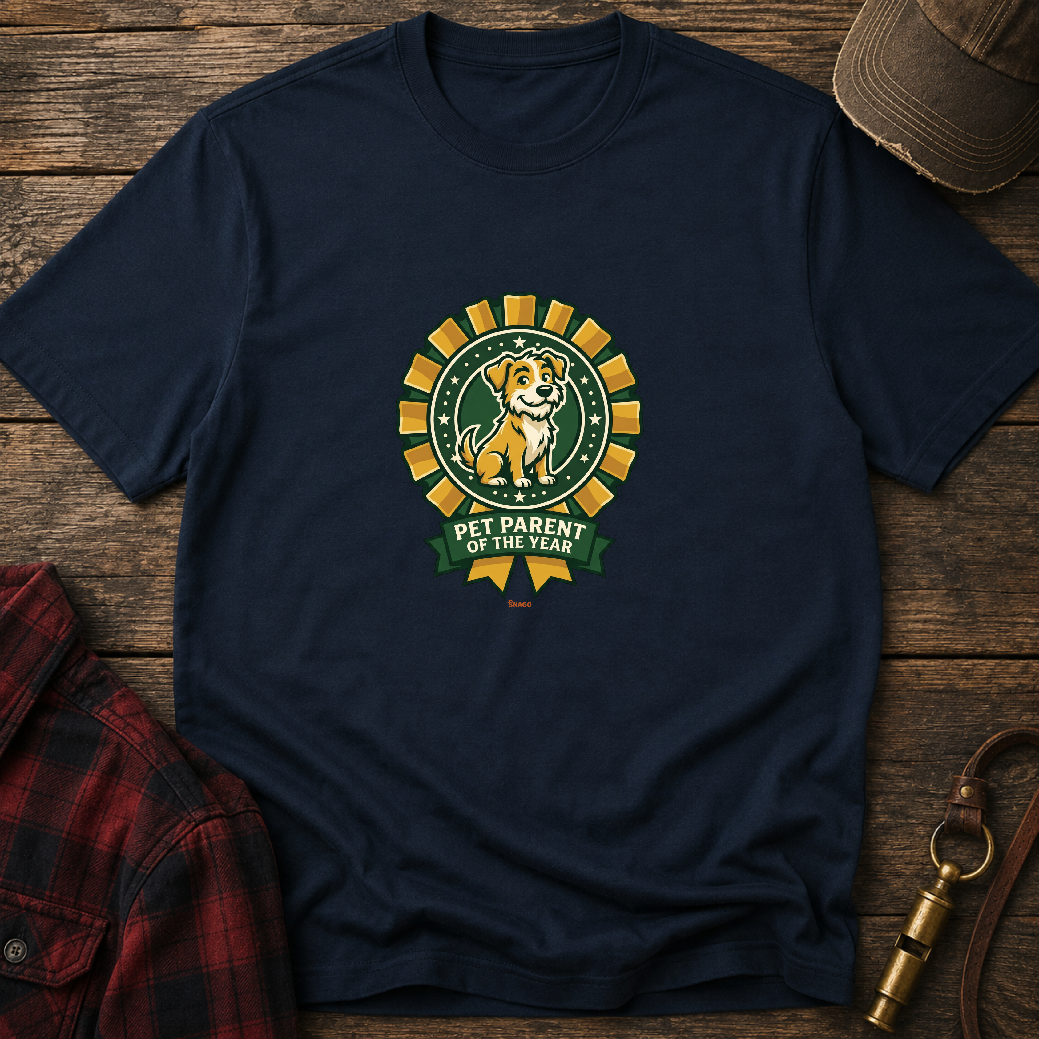 Snago T-Shirt Pet Parent Of The Year Dog and Cat Tees for Pet Parents