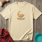 Snago T-Shirt Prefer Dogs To People Dog and Cat Tees for Pet Parents