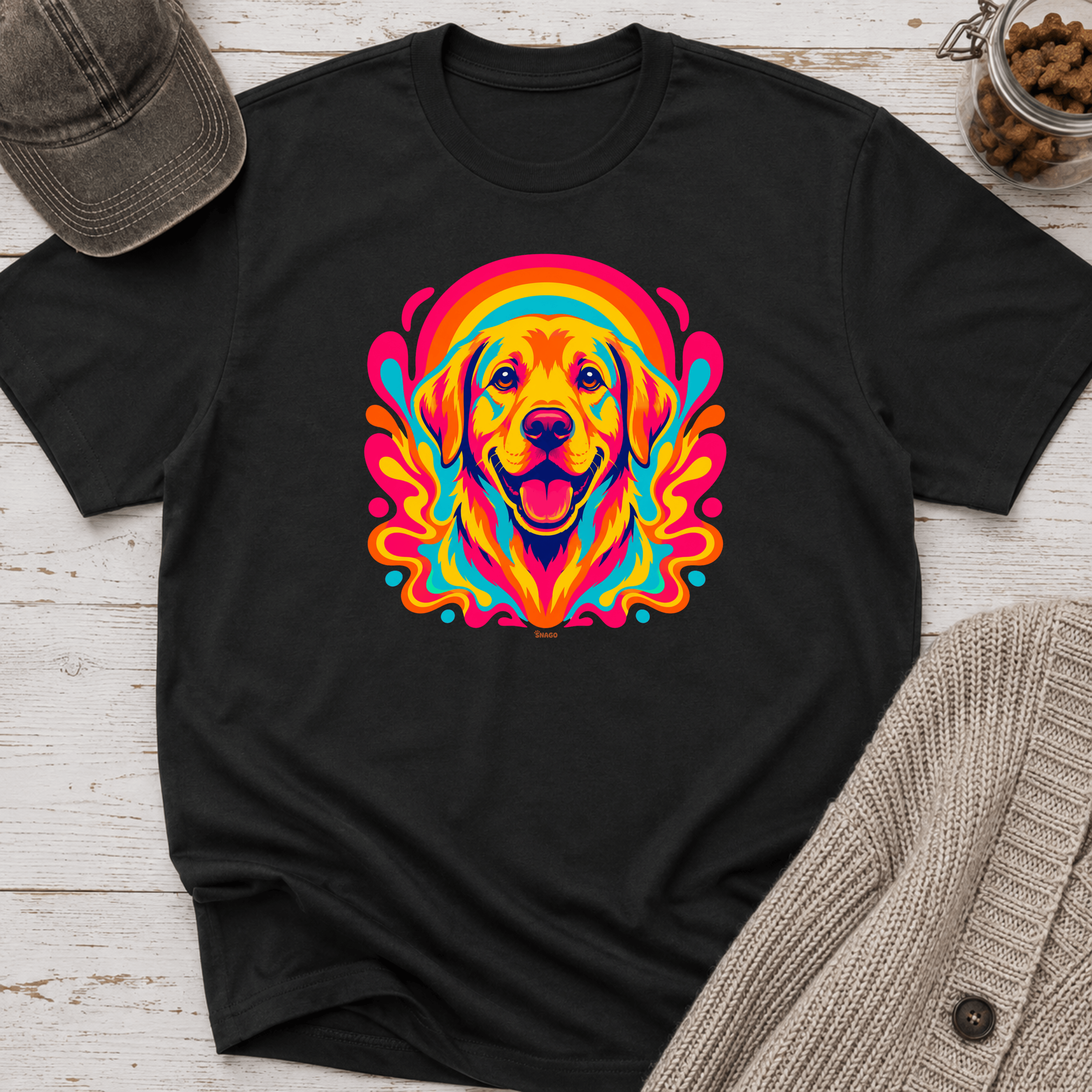 Snago T-Shirt PSYCHE-DOGGO Dog and Cat Tees for Pet Parents