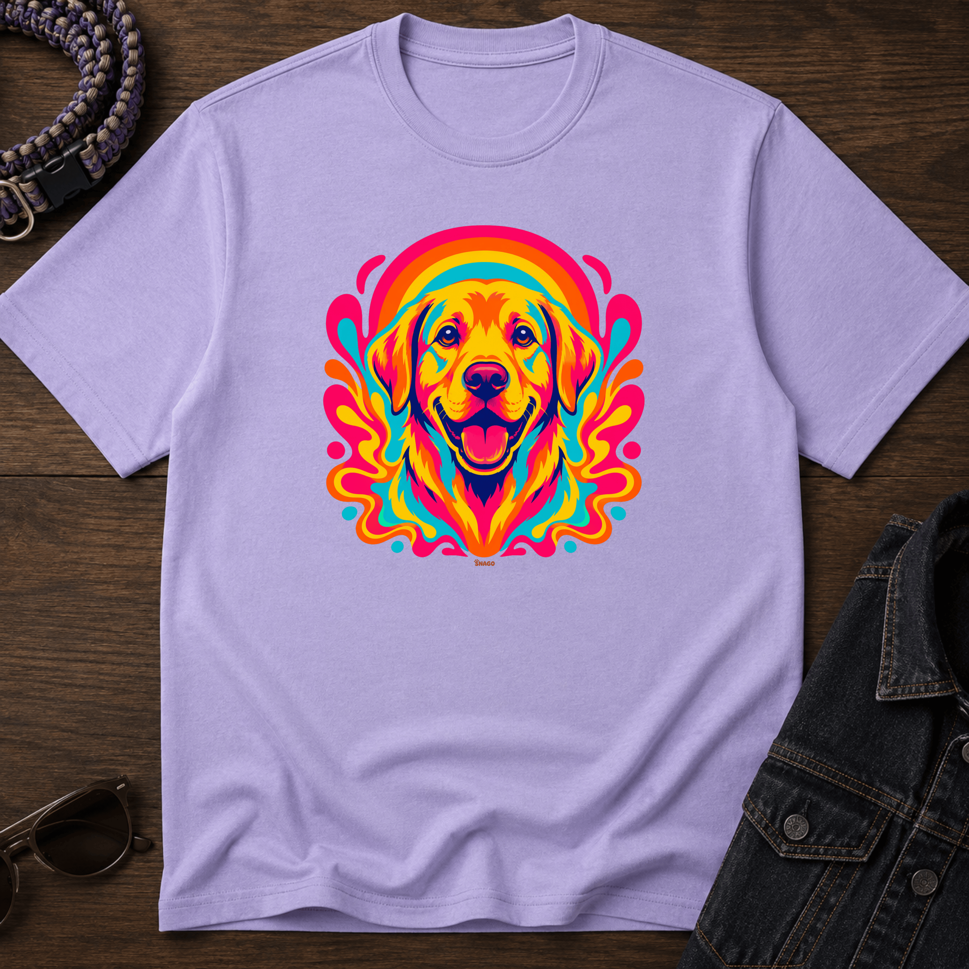 Snago T-Shirt PSYCHE-DOGGO Dog and Cat Tees for Pet Parents