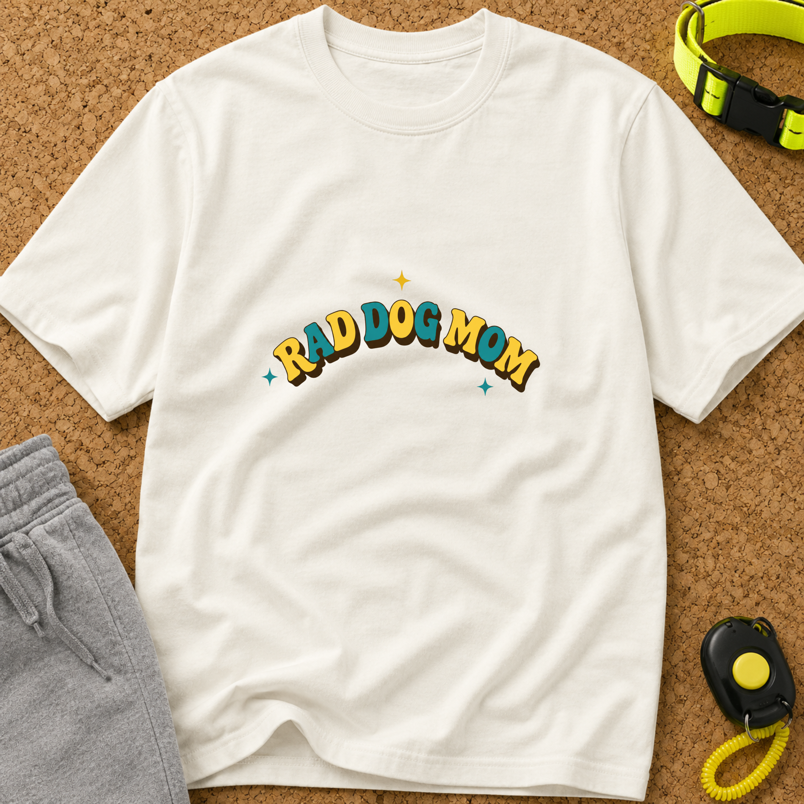 Snago T-Shirt Rad Dog Mom Dog and Cat Tees for Pet Parents