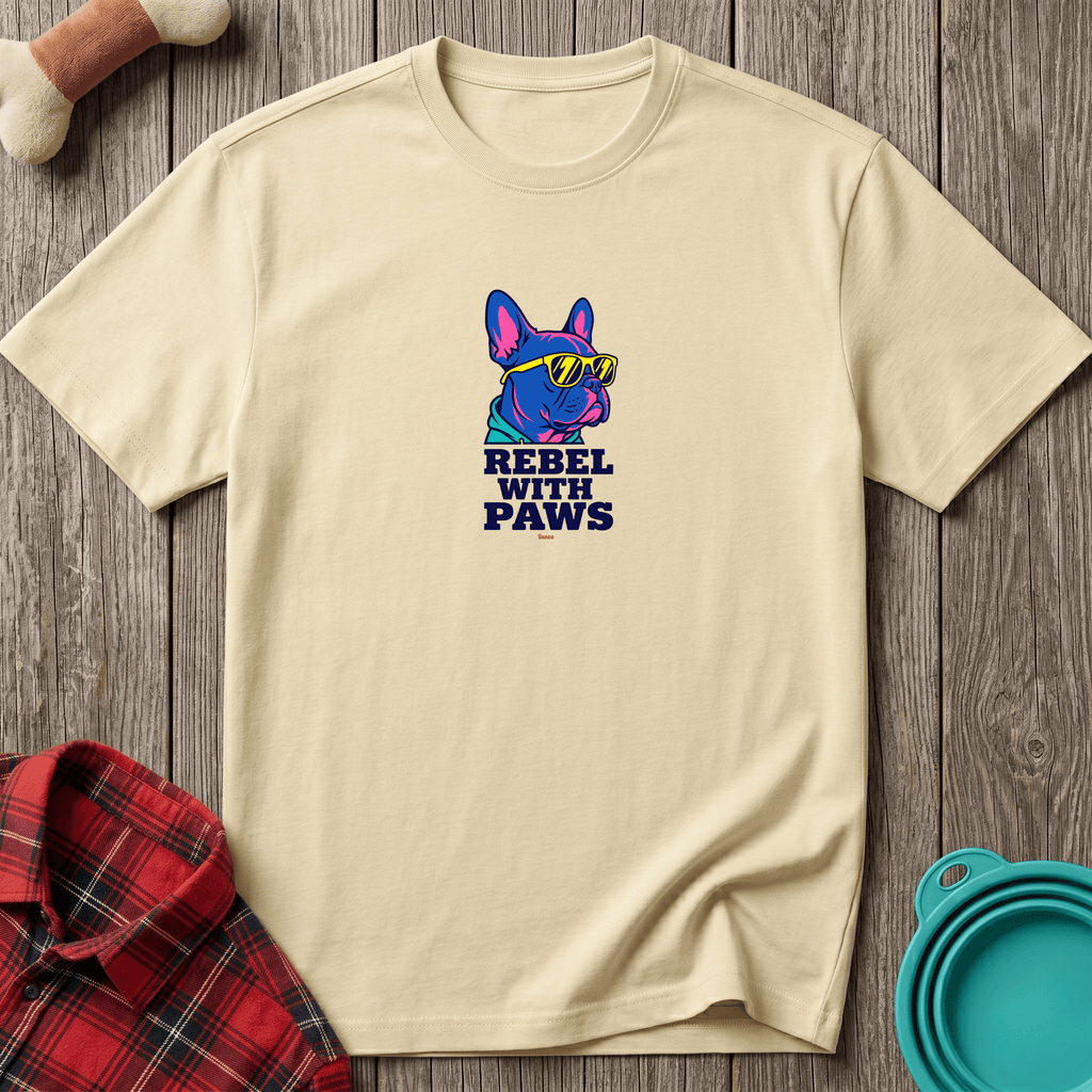 Snago T-Shirt Rebel With Paws! Dog and Cat Tees for Pet Parents