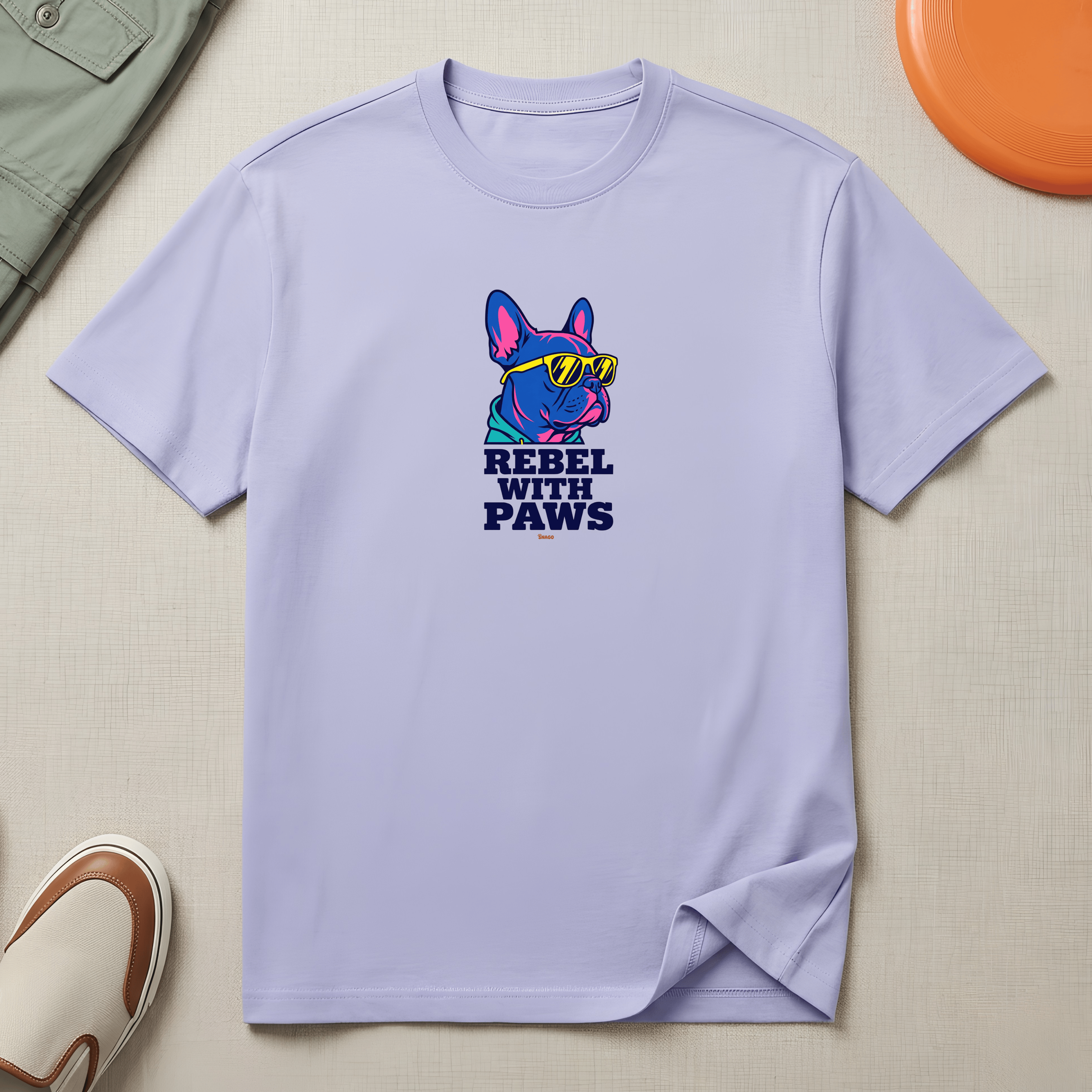 Snago T-Shirt Rebel With Paws! Dog and Cat Tees for Pet Parents