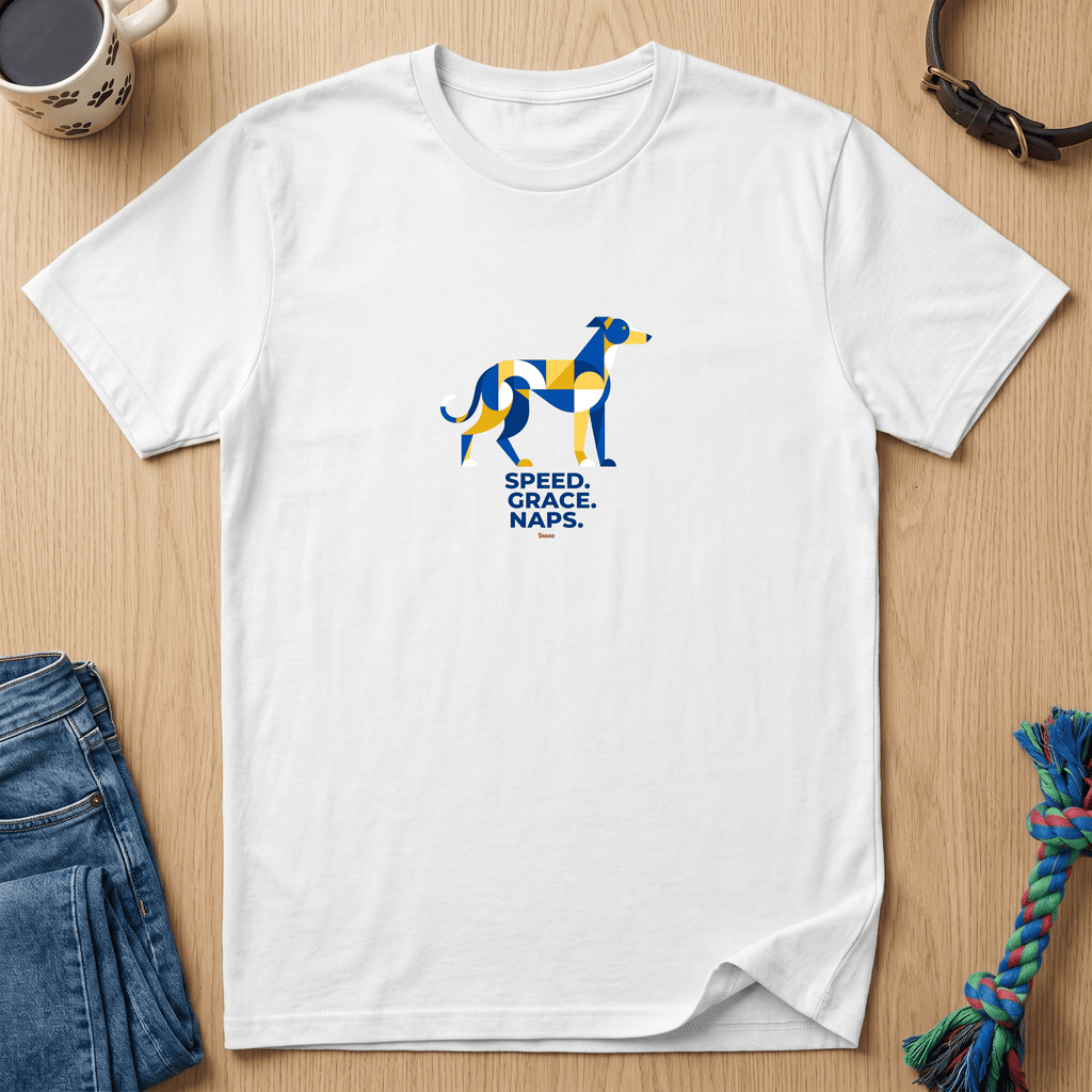 Snago T-Shirt Speed. Grace. Naps. Dog and Cat Tees for Pet Parents