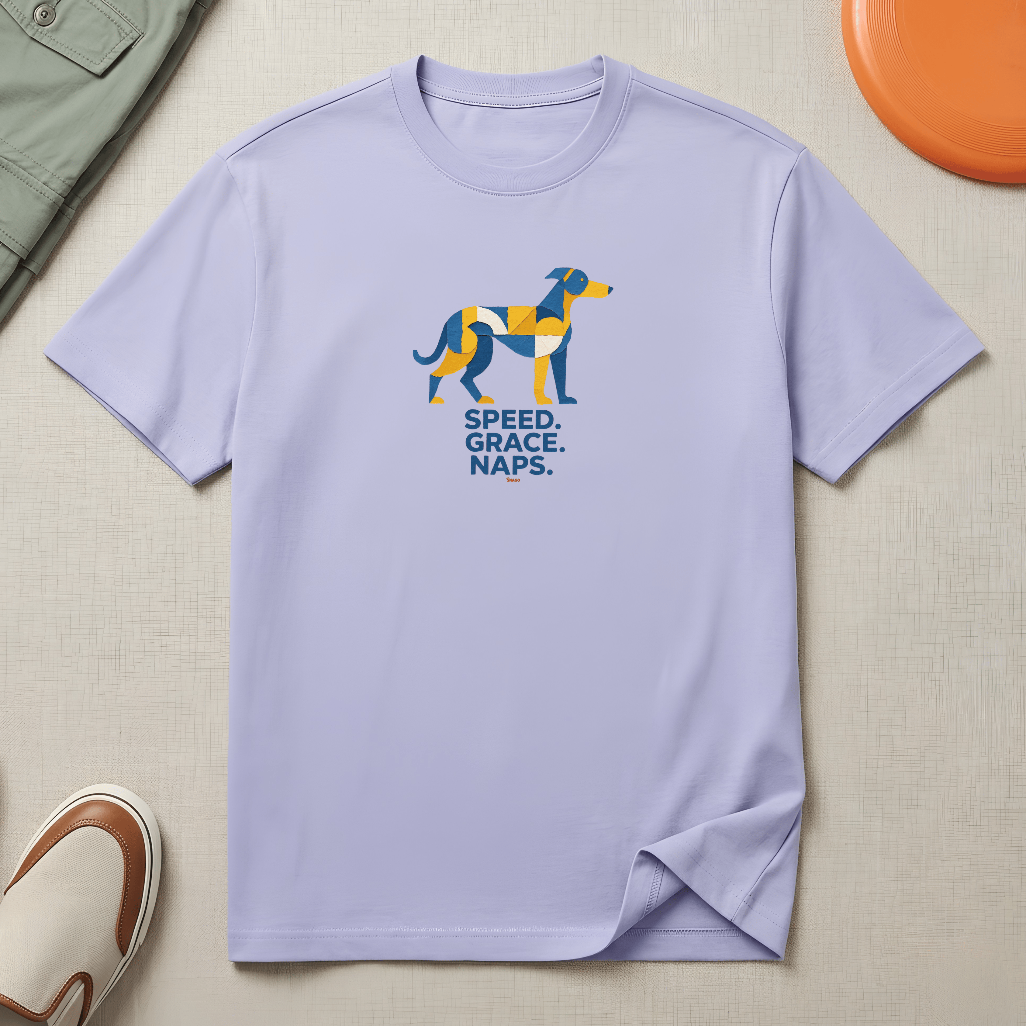 Snago T-Shirt Speed. Grace. Naps. II Dog and Cat Tees for Pet Parents