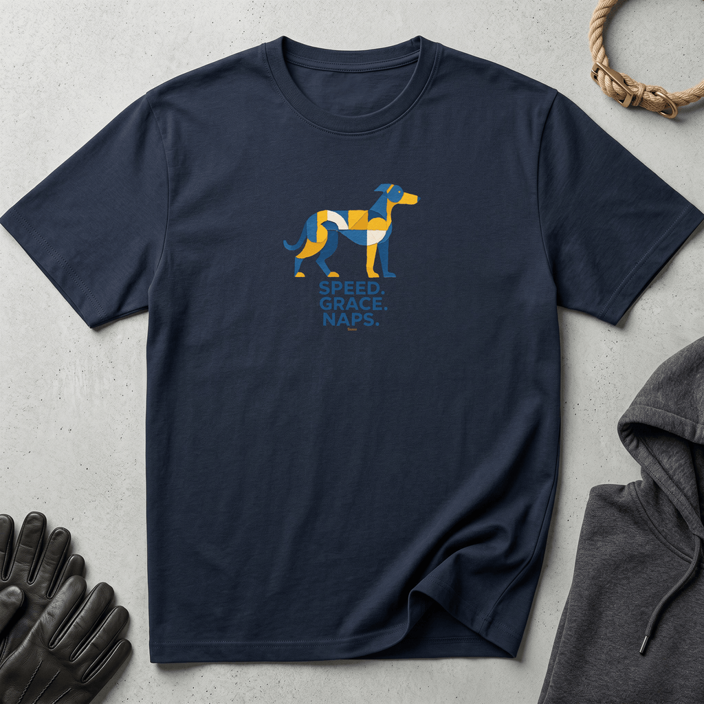 Snago T-Shirt Speed. Grace. Naps. II Dog and Cat Tees for Pet Parents