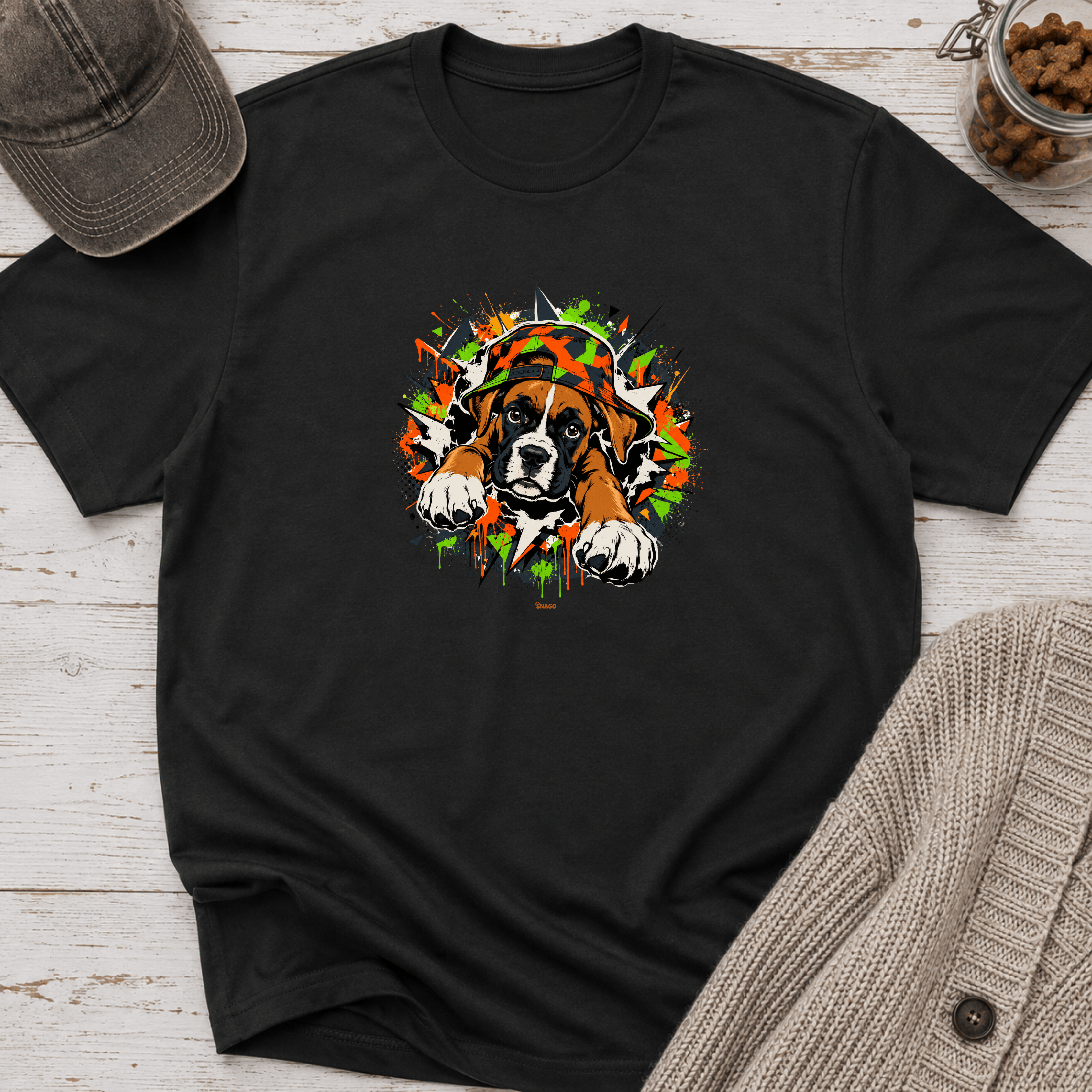 Snago T-Shirt Street Smart Dog and Cat Tees for Pet Parents