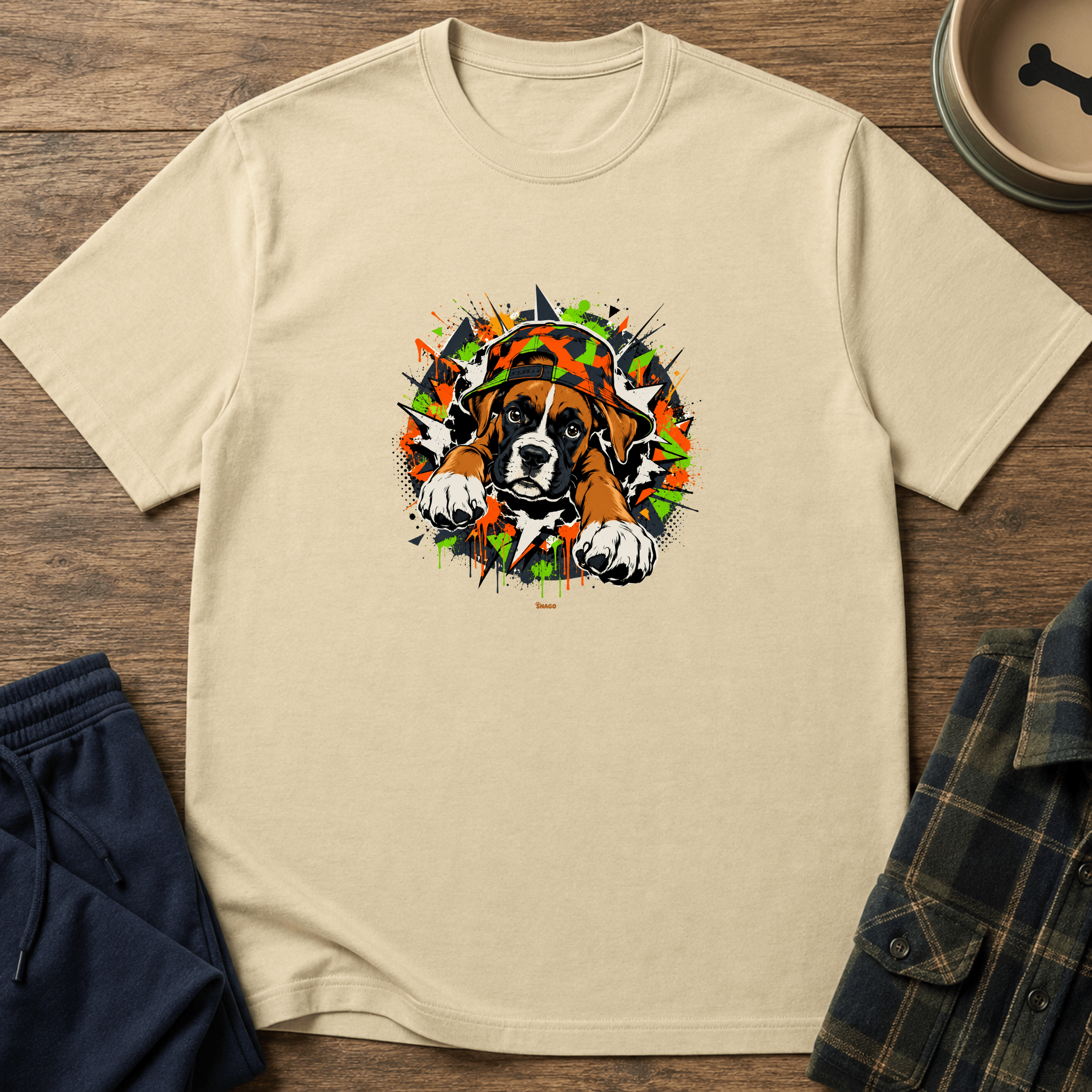Snago T-Shirt Street Smart Dog and Cat Tees for Pet Parents