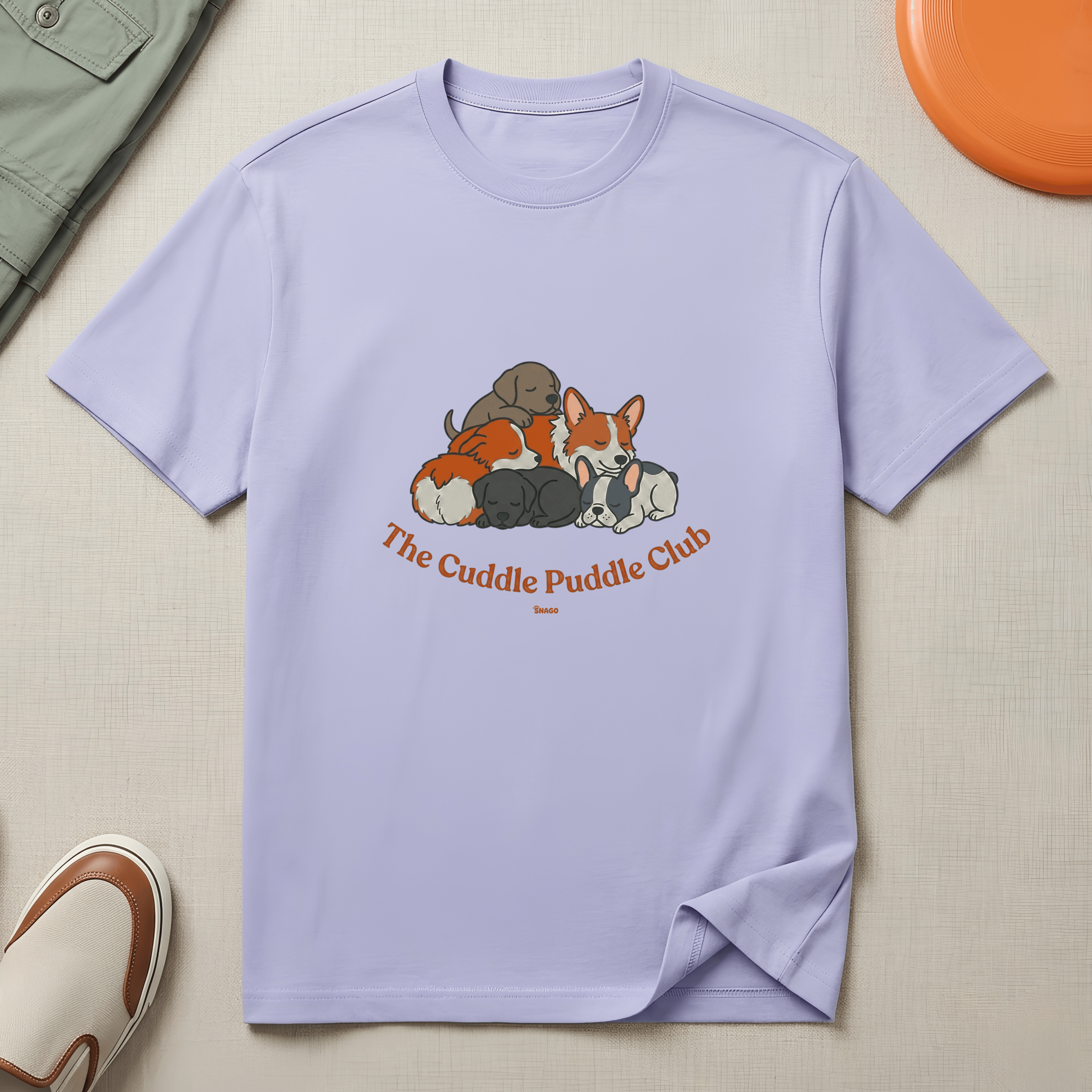 Snago T-Shirt The Cuddle Puddle Club Dog and Cat Tees for Pet Parents