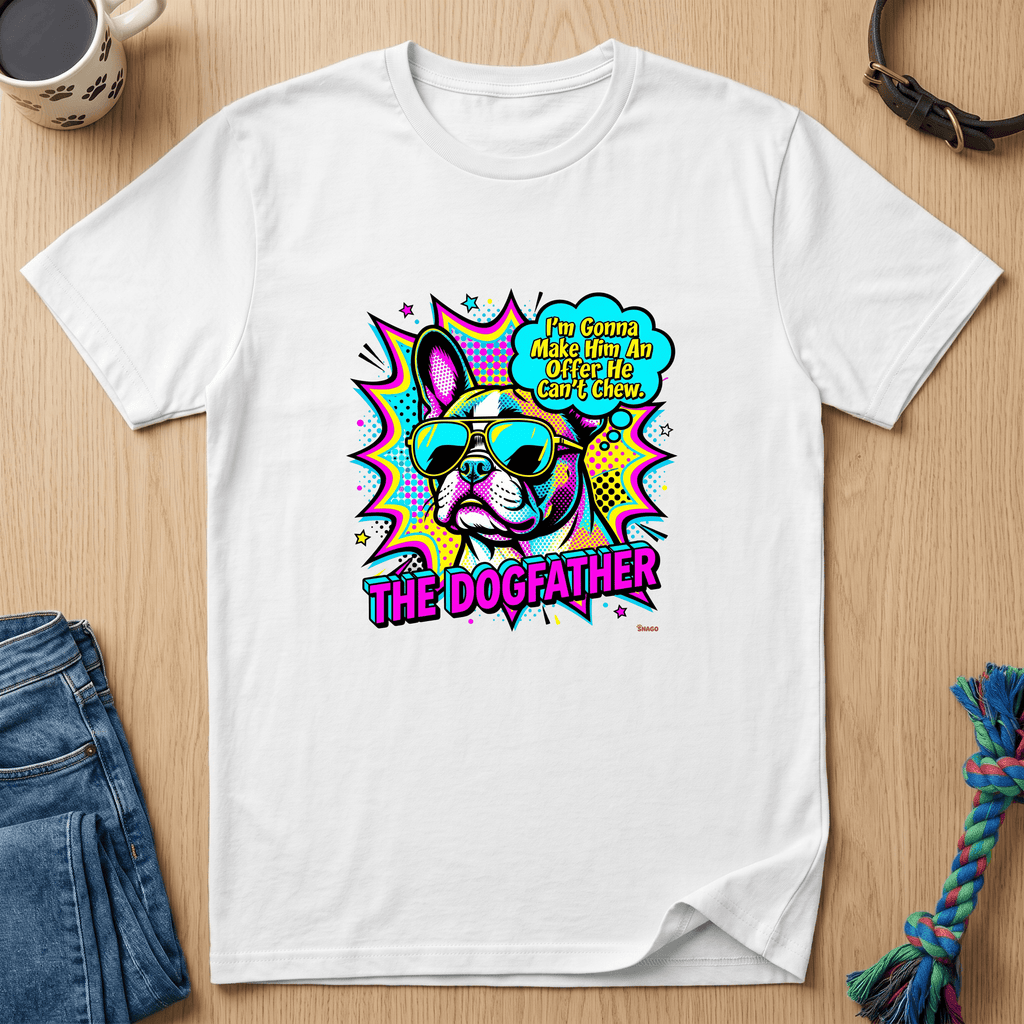 Snago T-Shirt The Dogfather Dog and Cat Tees for Pet Parents