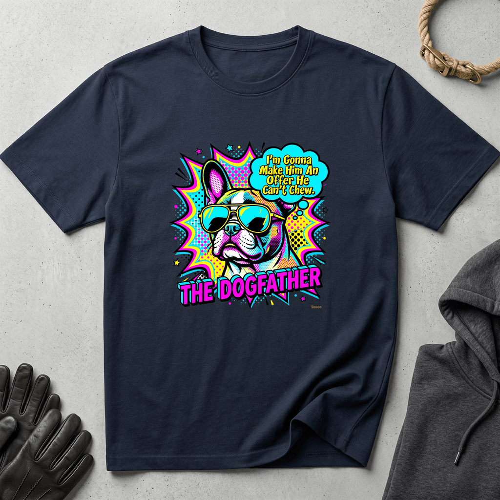 Snago T-Shirt The Dogfather Dog and Cat Tees for Pet Parents