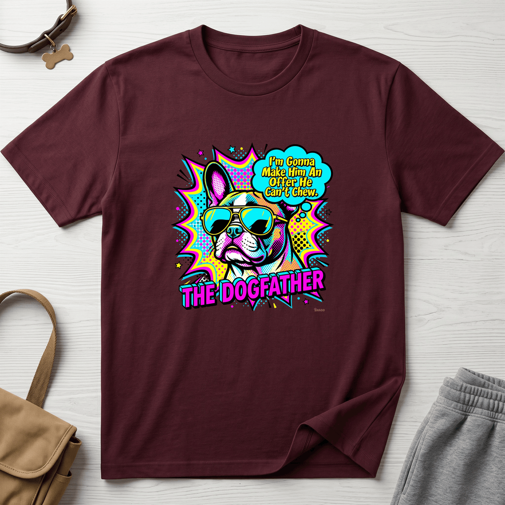 Snago T-Shirt The Dogfather Dog and Cat Tees for Pet Parents