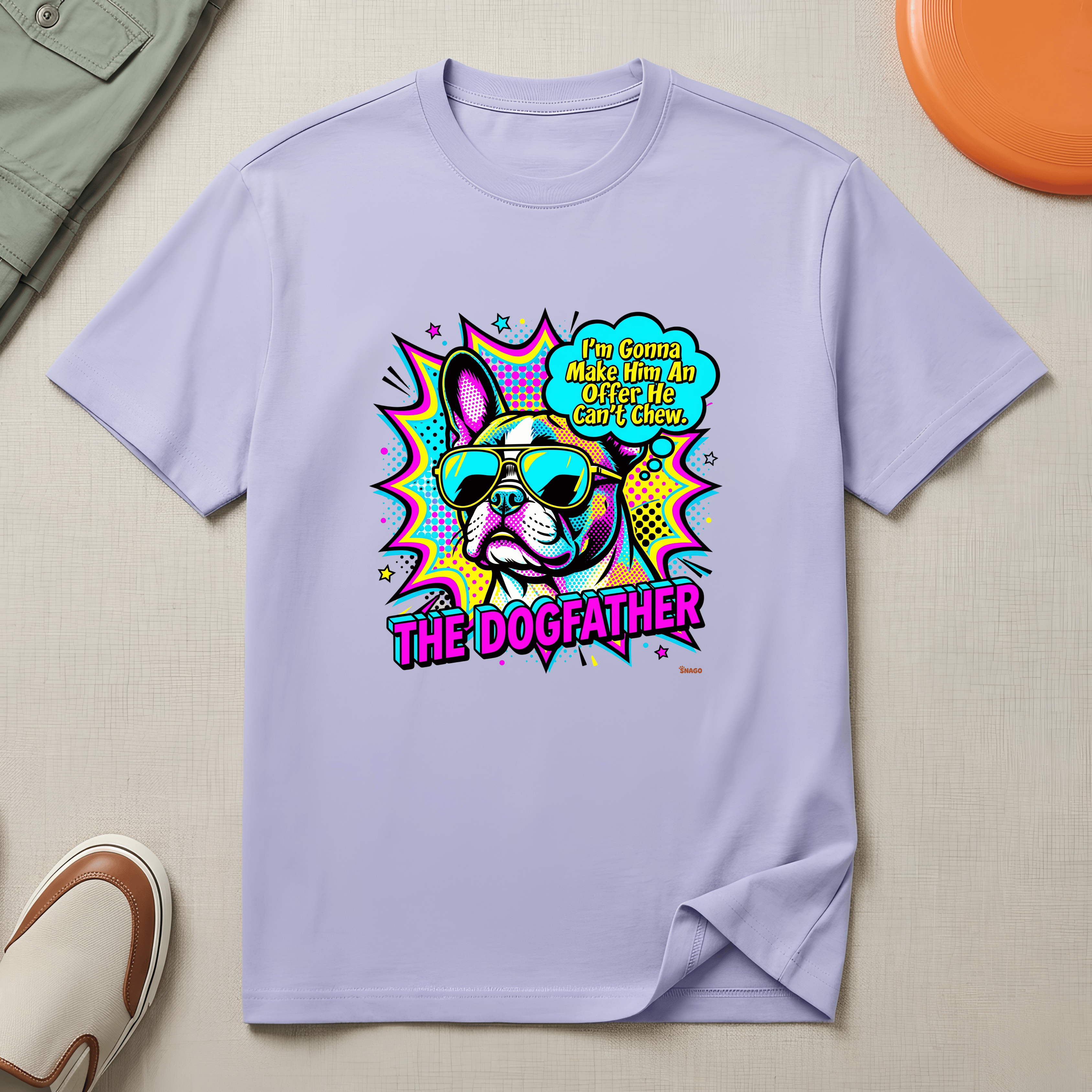 Snago T-Shirt The Dogfather Dog and Cat Tees for Pet Parents