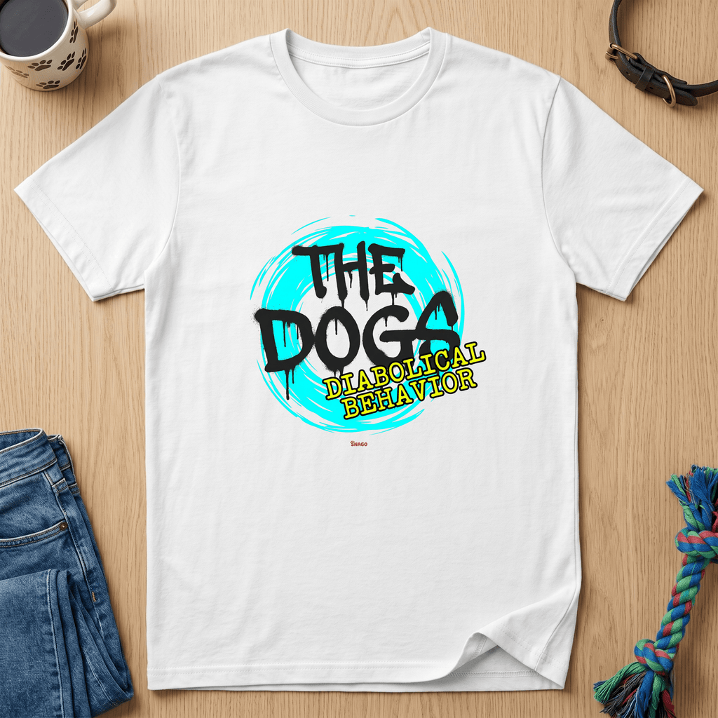 Snago T-Shirt The Dogs - Diabolical Behaviour Dog and Cat Tees for Pet Parents